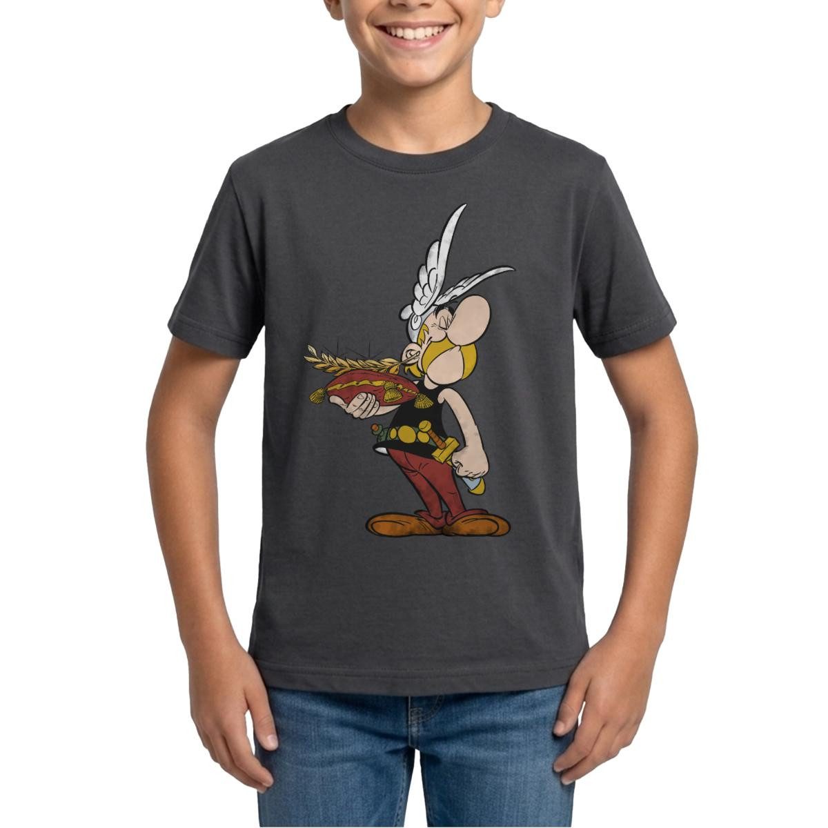 T-Shirt Asterix & Obelix Mit Trophäe Teenager T-Shirt