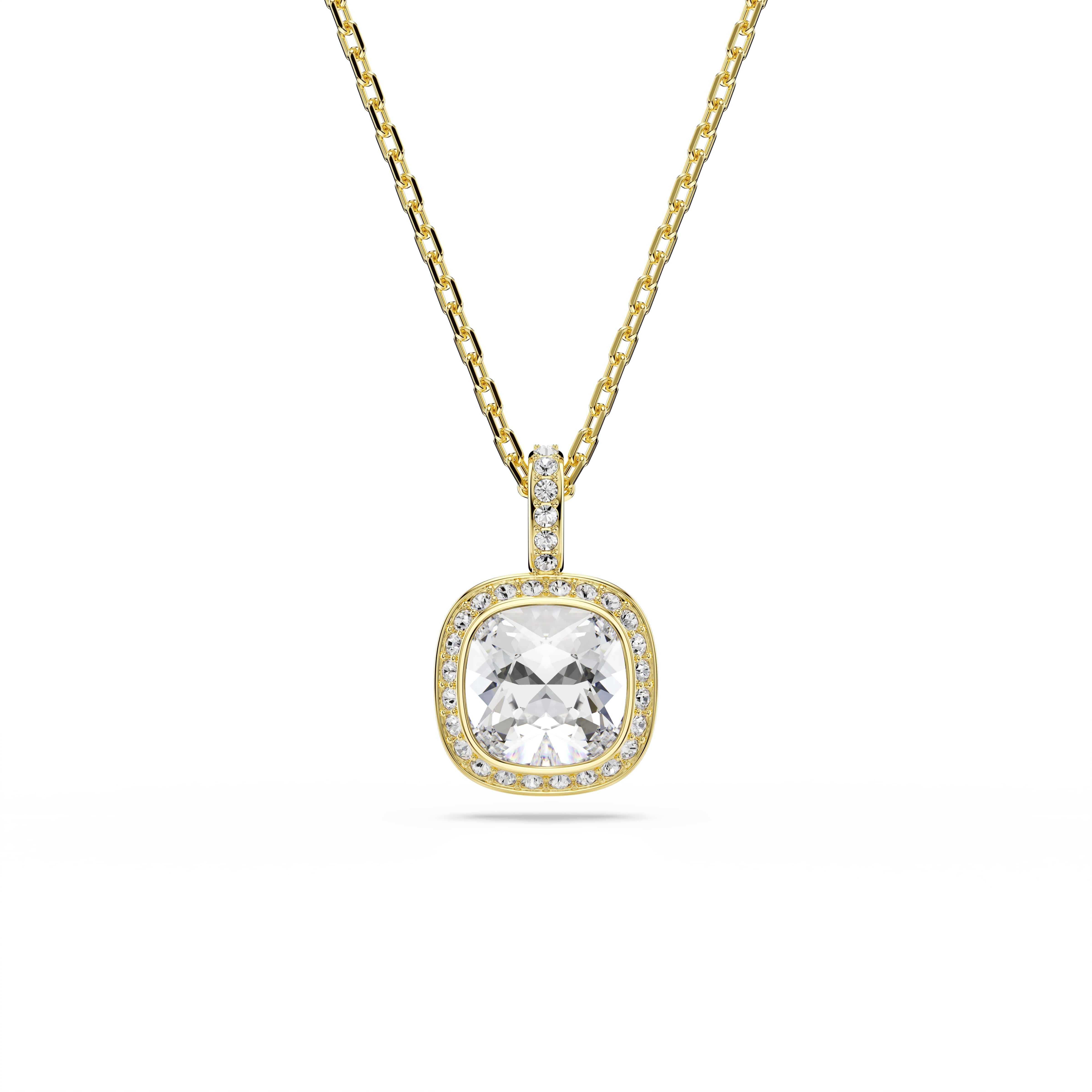Swarovski Kette mit Anhänger Schmuck Geschenk UNA Halskette, mit Swarovski® Kristall