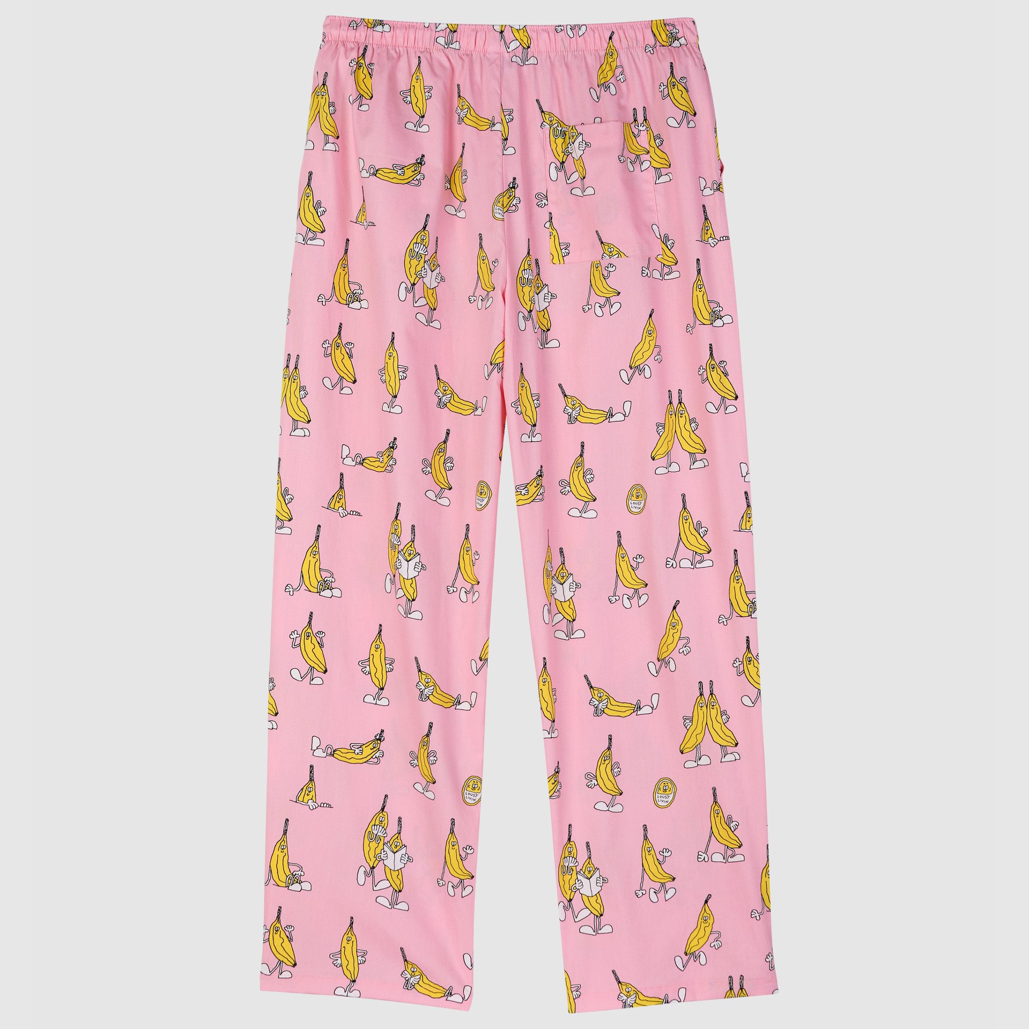 Lousy Livin Schlafhose Lousy Livin Pants Pink Banana (Schlafanzughose, Pyjamahose)
