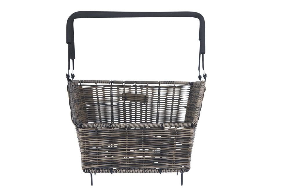 Basil Fahrradkorb Basil Gepäckträgerkorb Cento Rattan Look Gepäckträgerkorb 22 Liter - b
