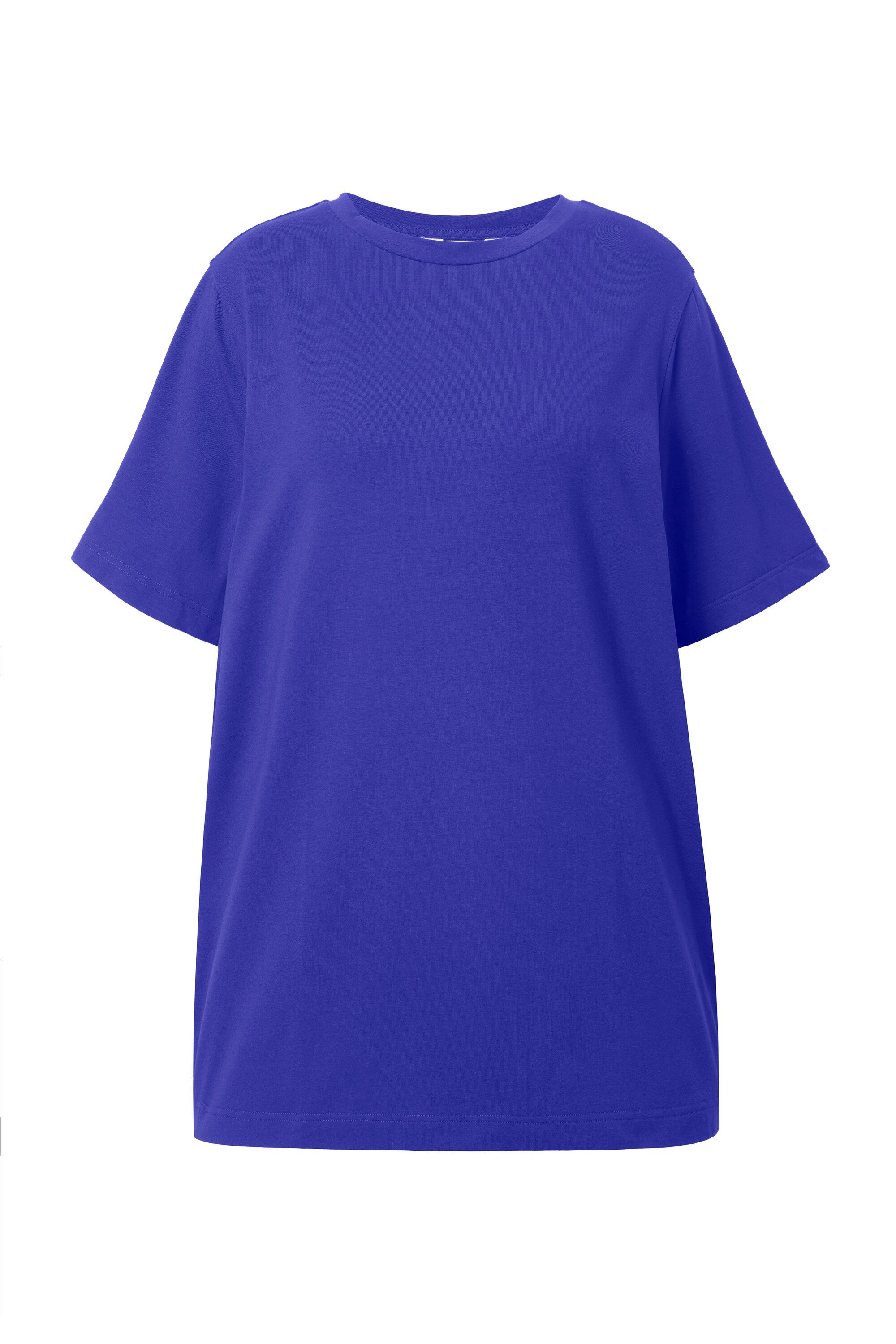 Studio Untold Longshirt Longshirt langer Classic Shape Halbarm