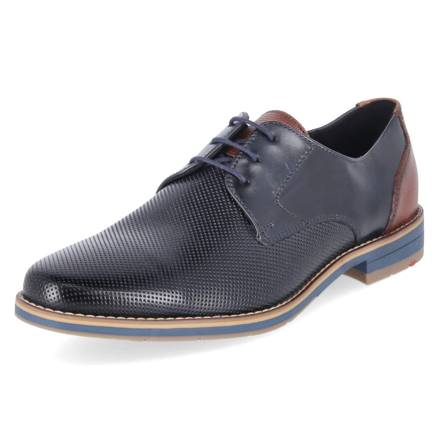 Lloyd Lloyd 1601719 Herren Glattleder blau Schnürschuh günstig online kaufen