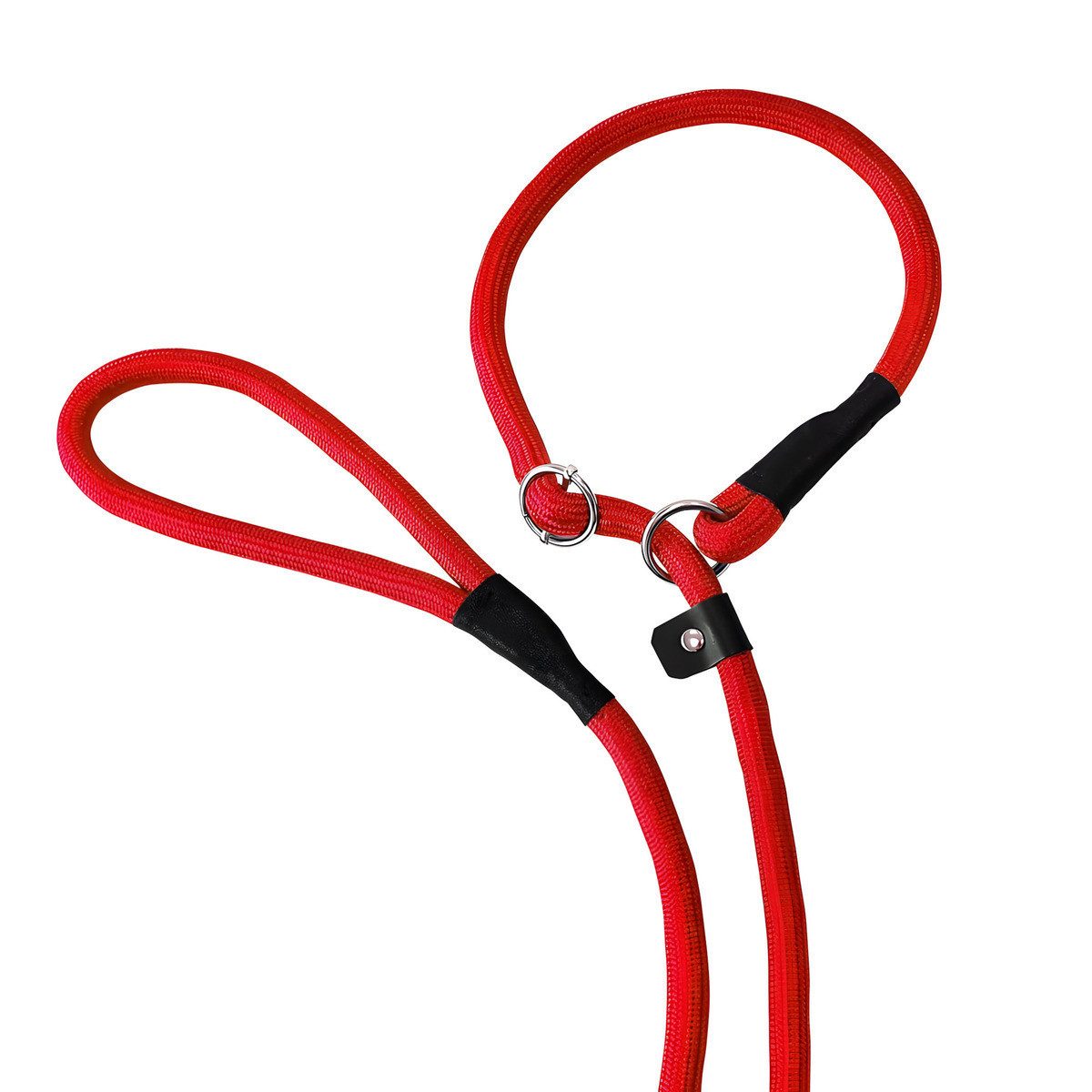 Nobby Hundeleine Retriever-Leine Fun Uni rot