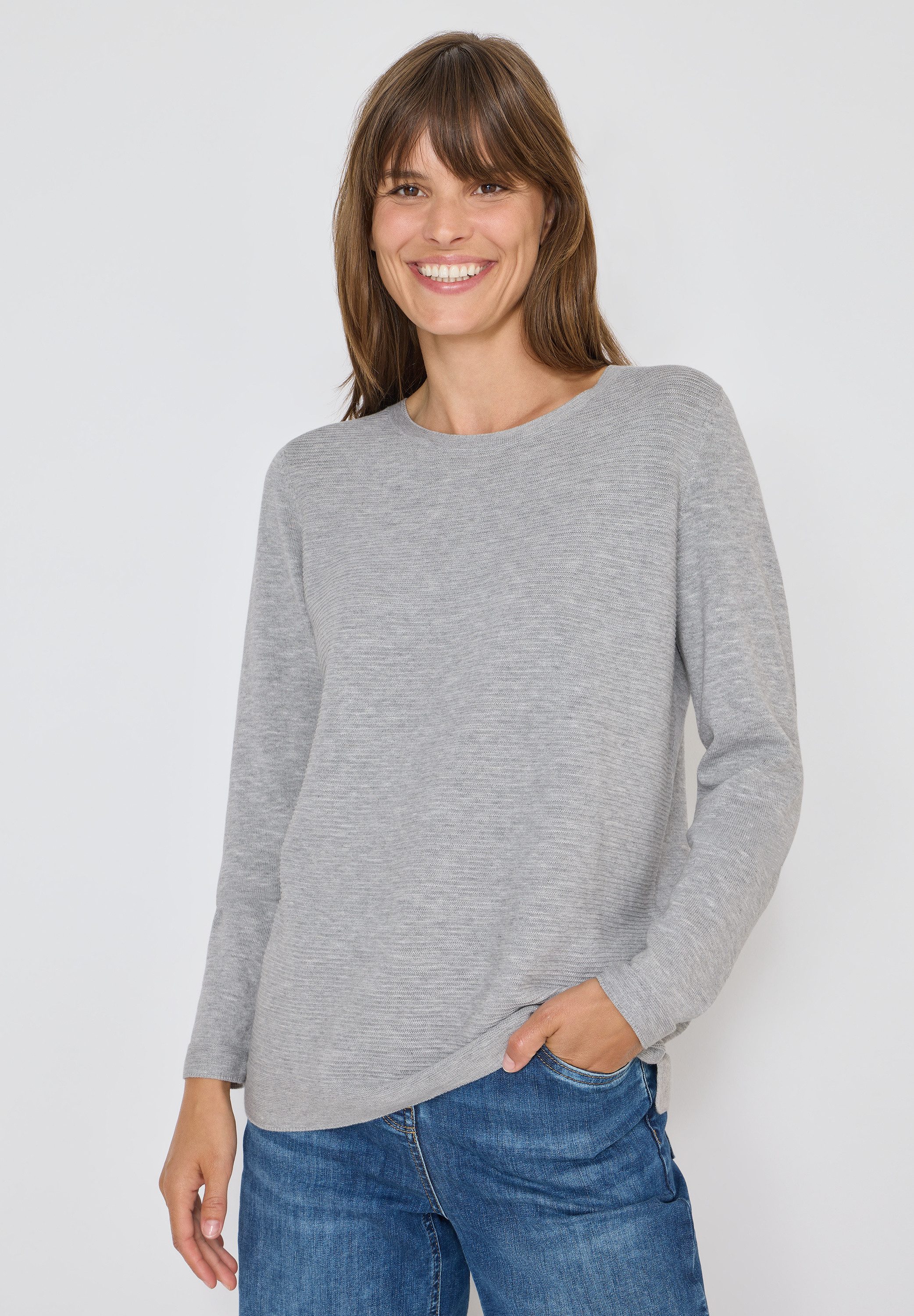 CECIL Вязаные свитера mit Rundhalsausschnitt