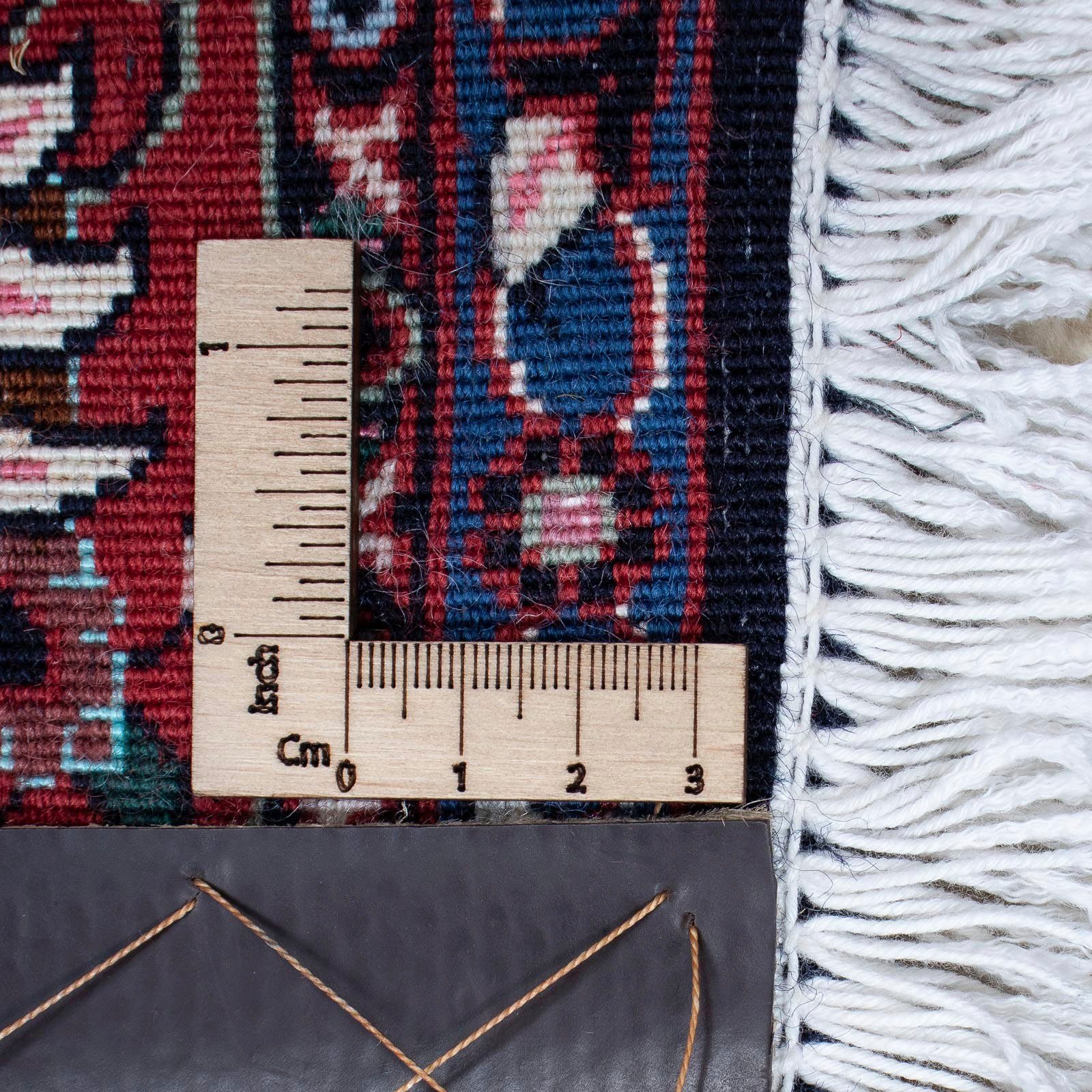 Wollteppich Bidjar rechteckig, Höhe: mm, Zertifikat Unikat 15 morgenland, 210 131 x mit Medaillon cm