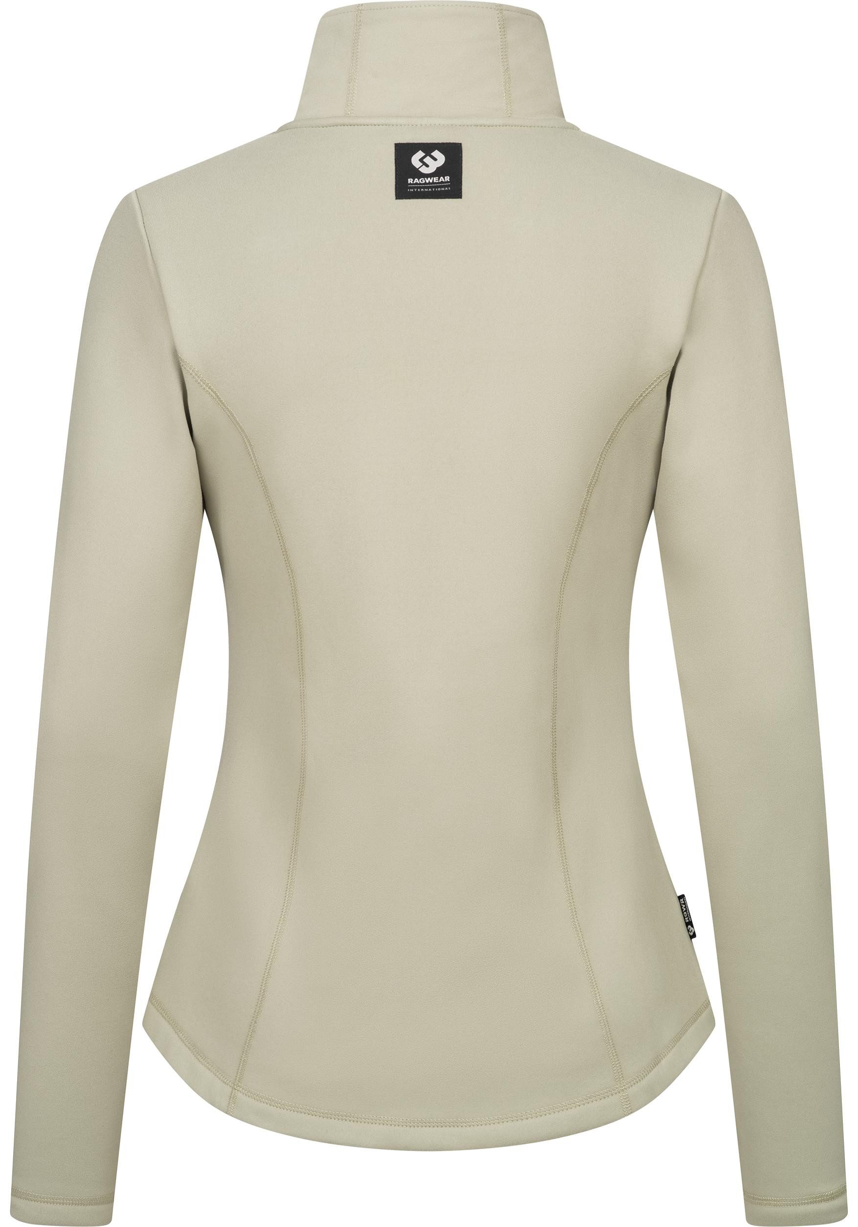 Ragwear Sweatjacke Saskie Modische Damen Kapuzenjacke mit kuschlig weichem Innenfutter