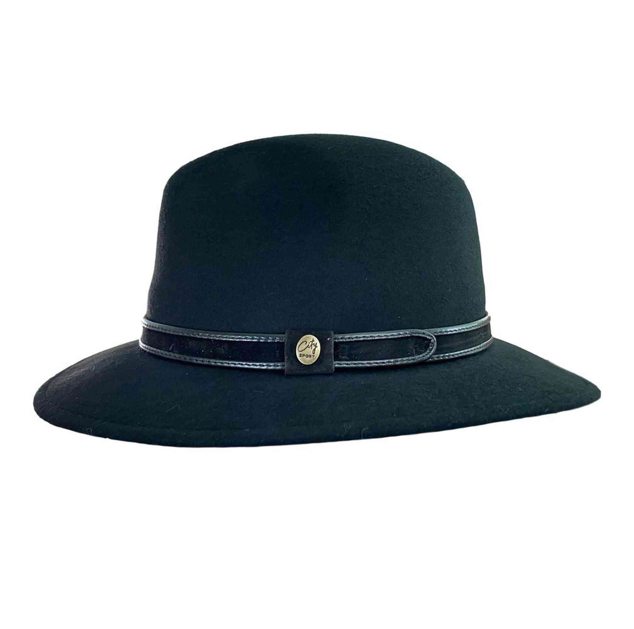 City Sport Regenhut City Sport Hut Outdoorhut Colton schwarz