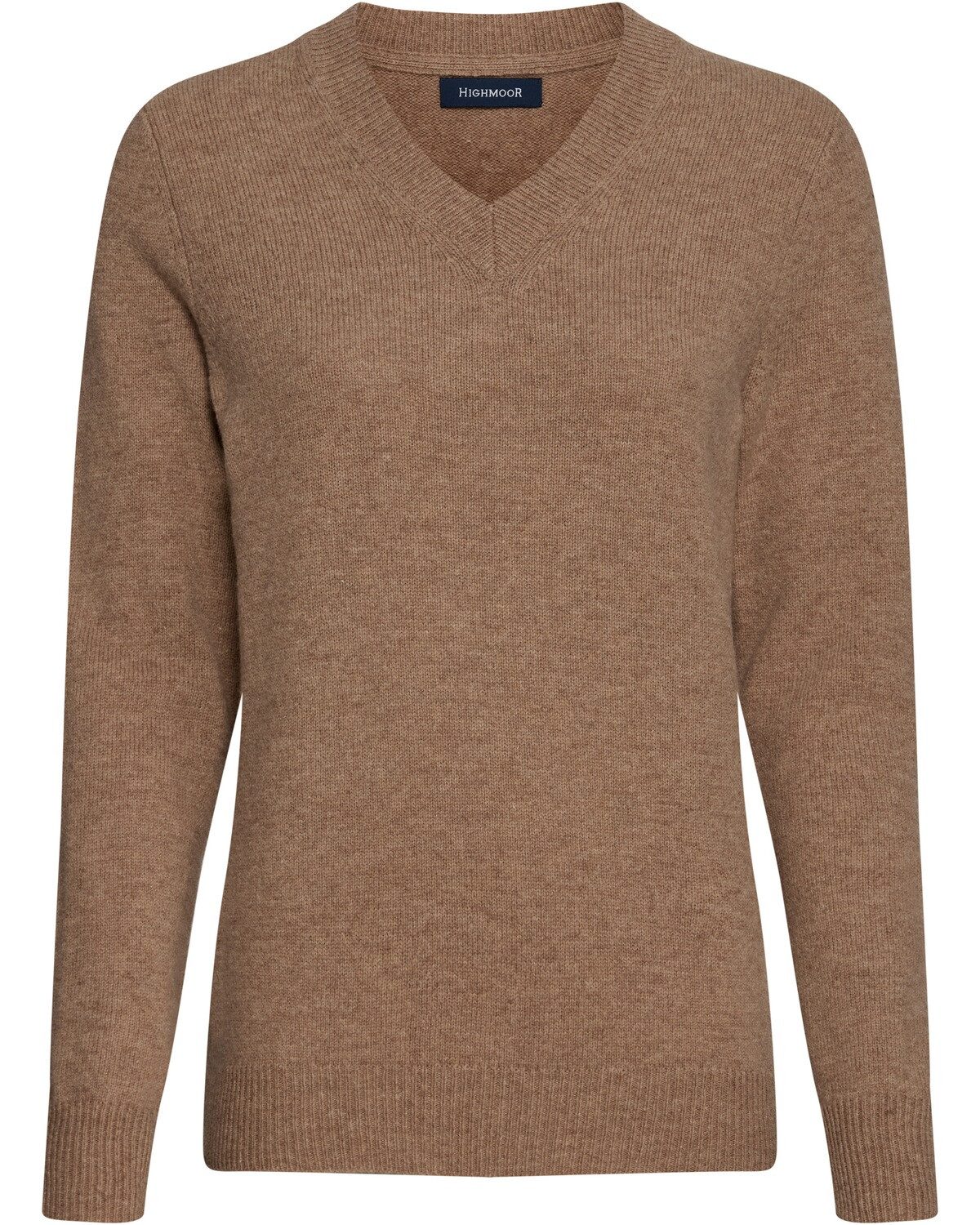 Highmoor Strickpullover V-Pullover aus Lambswool günstig online kaufen