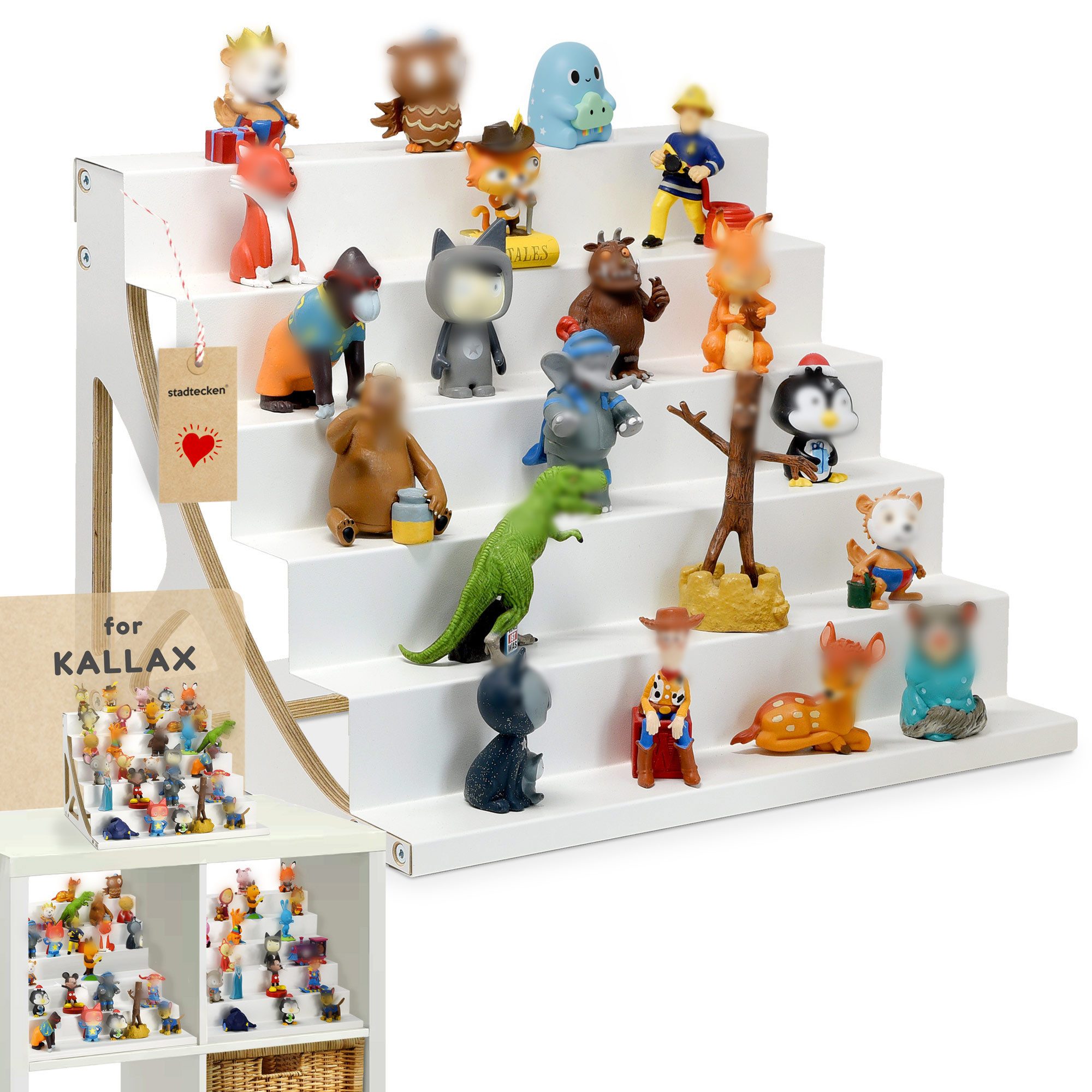 stadtecken Kinderregal Magnetisches Regal