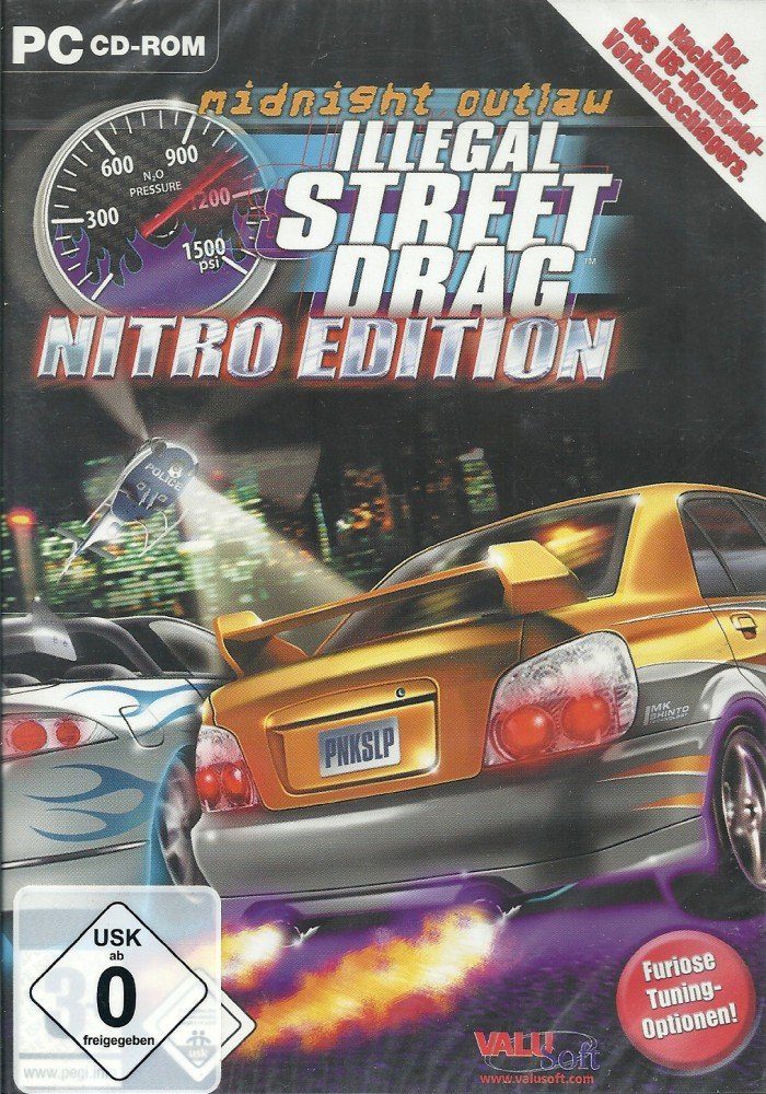 Midnight Outlaw Illegal Street Drag Sur PC - Jeu De Course Complet, Français
