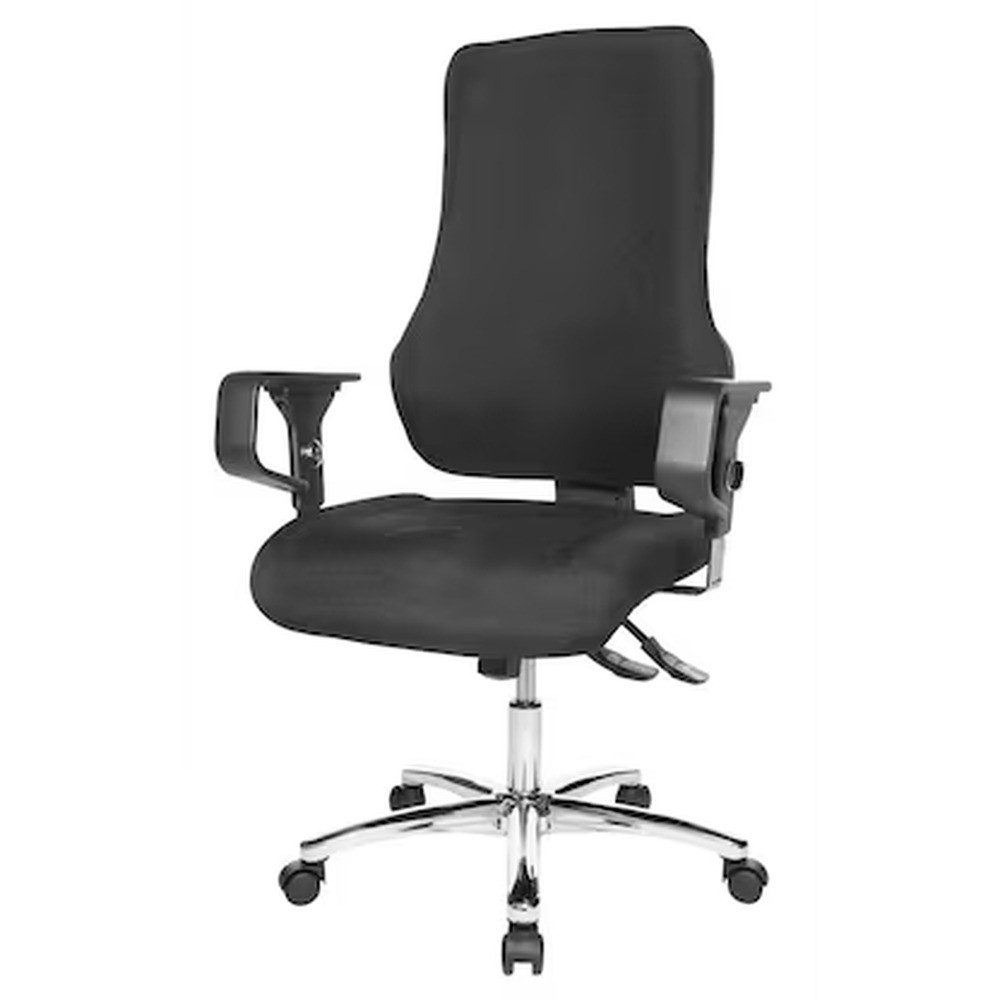 TOPSTAR Bürostuhl Top Point Deluxe schwarz, chrom Stoff