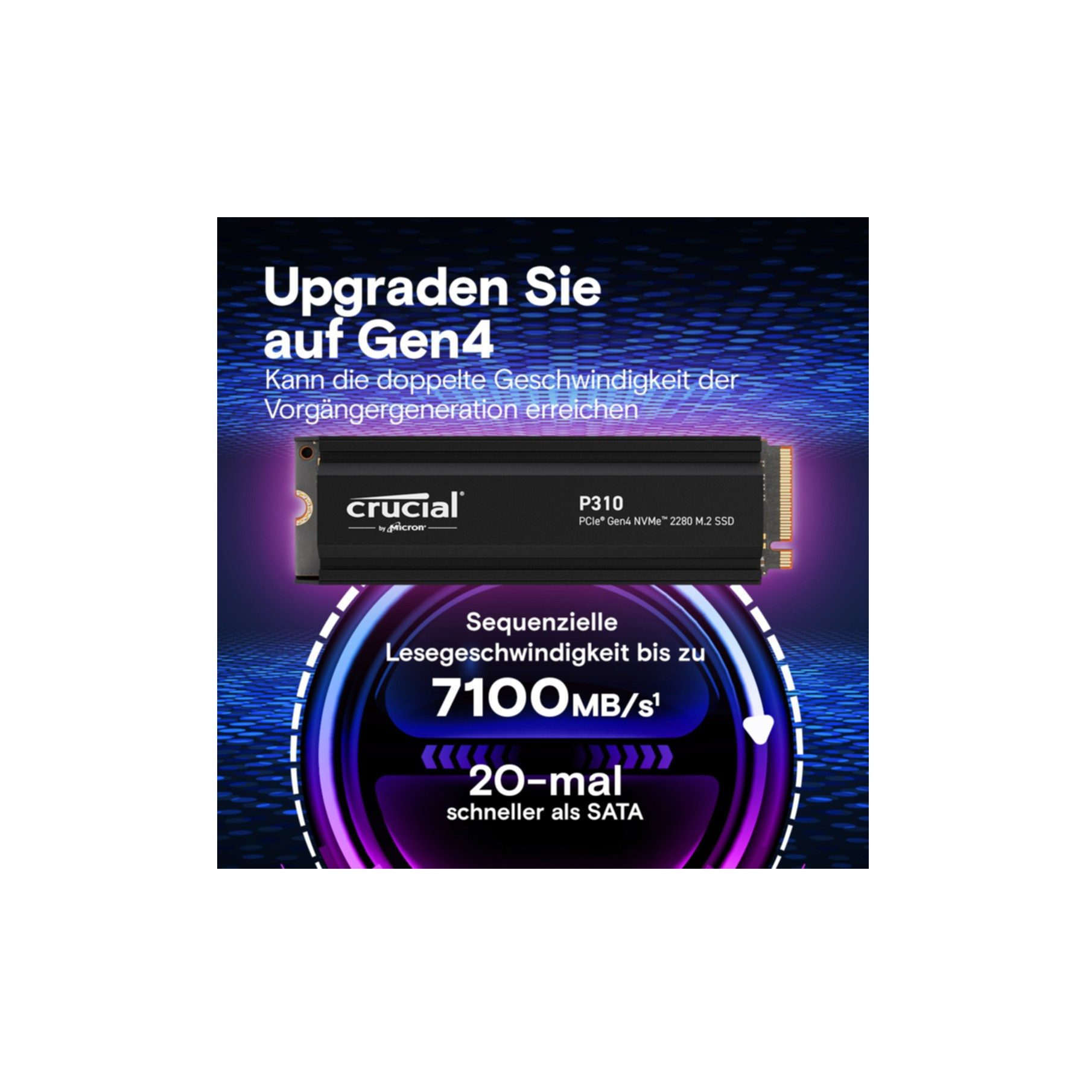 Crucial P310 interne SSD