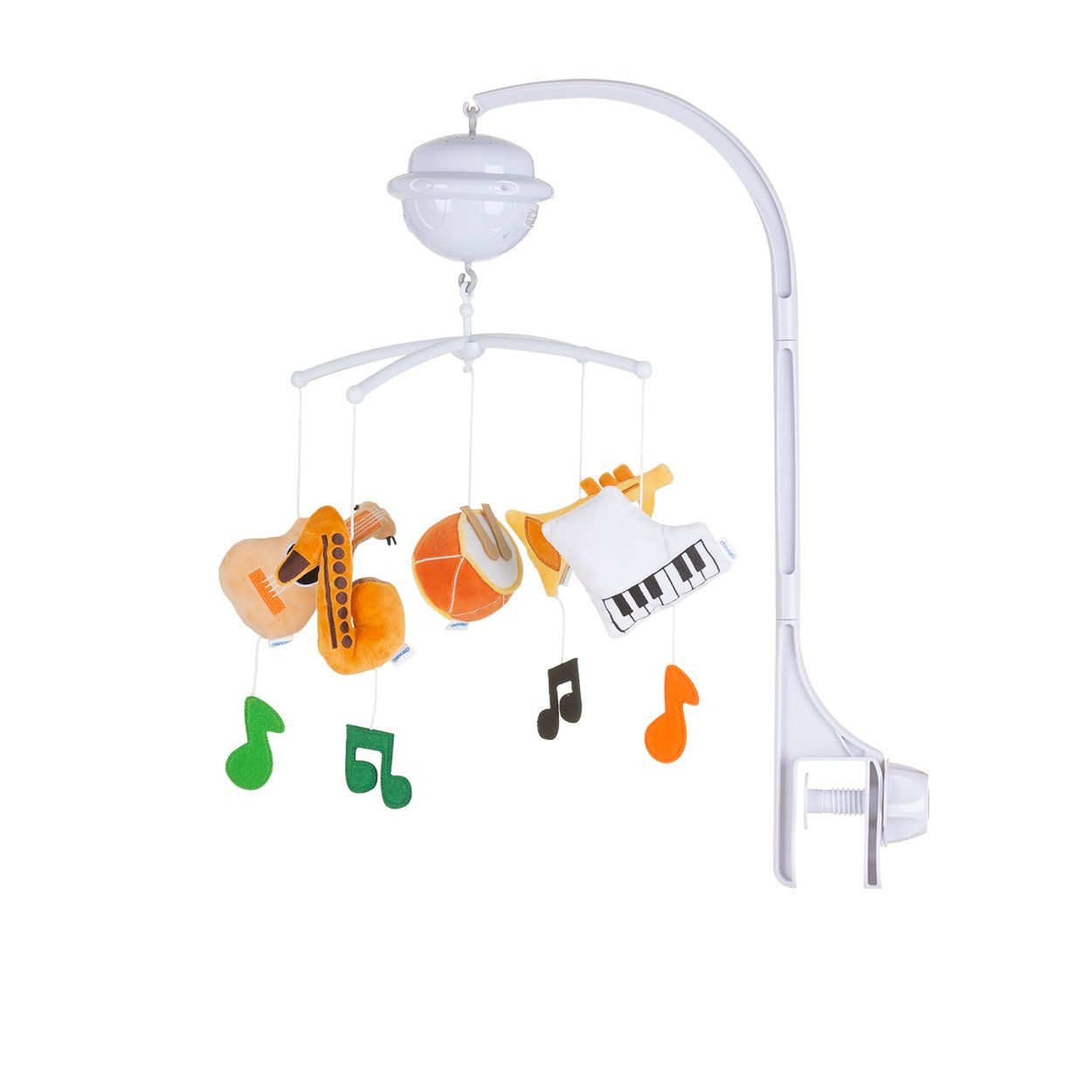 Chipolino Mobile Musikmobile Bluetooth-Funktion, Projektor Plüschfiguren Universalklemme