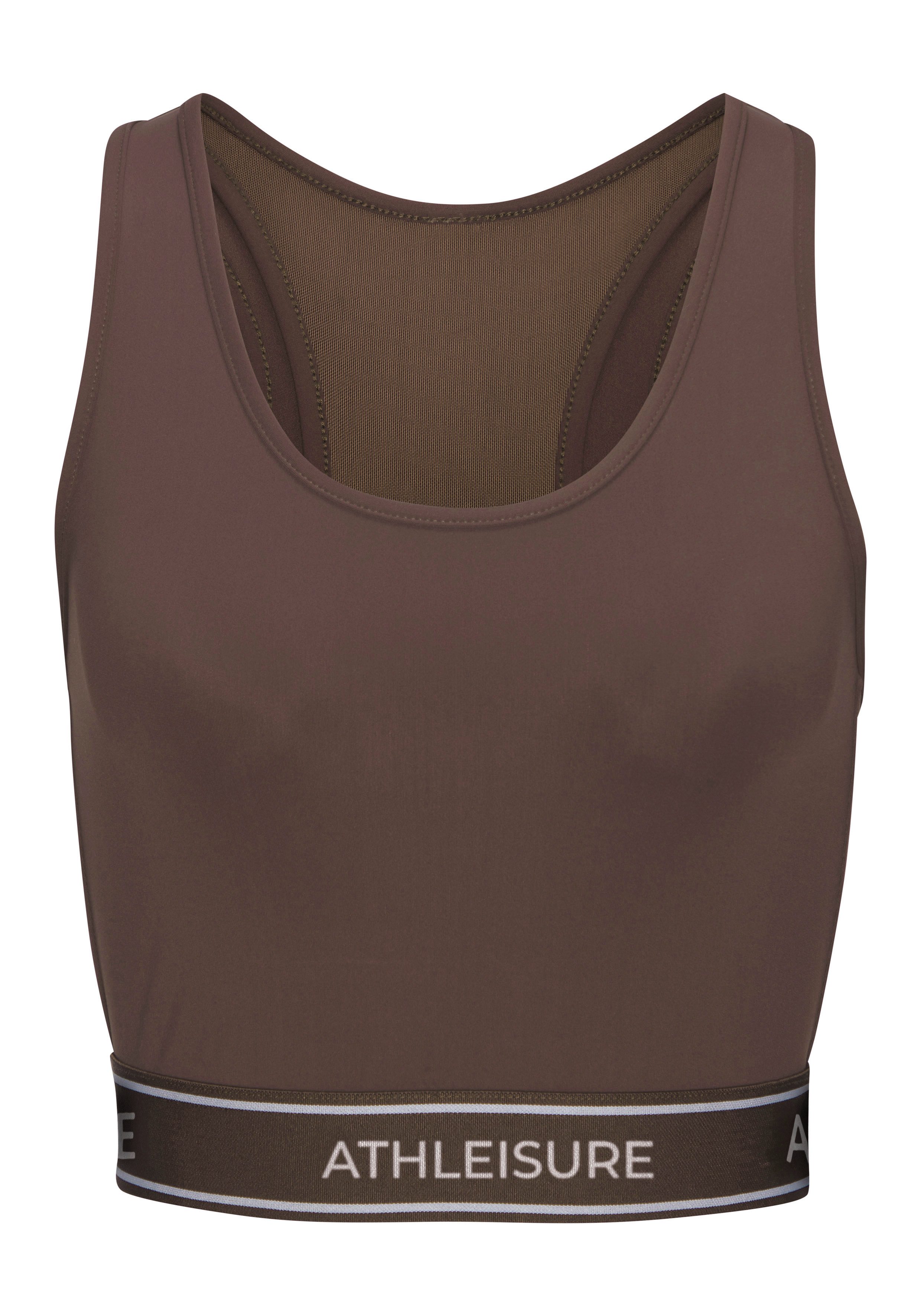 LASCANA ACTIVE Crop-Top mit modischem Rücken und Mesh-Einsatz