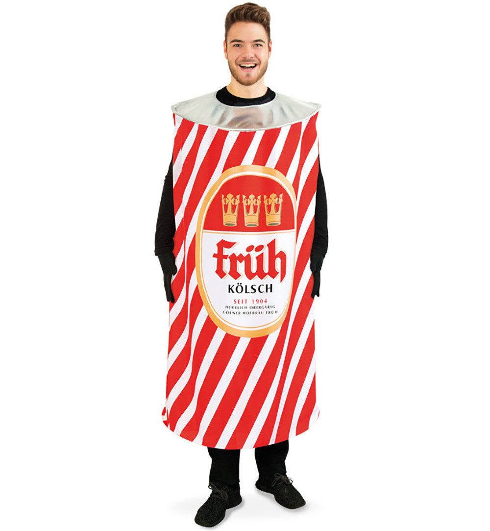 Fries Lebensmittel-Kostüm Bier Dose Kostüm Früh Kölsch Kölle Alaaf Karneval Universal Passend