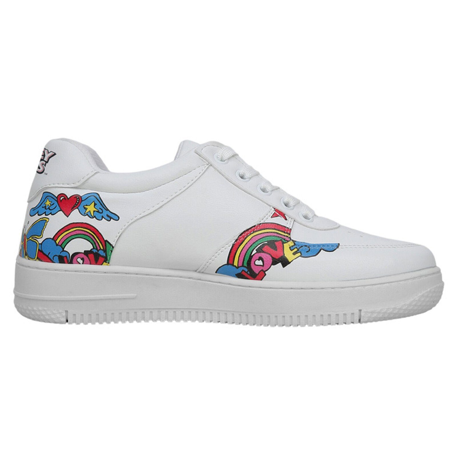 DOGO Dice Low-Top Sneaker Tweety Love Damen Sneaker Sneaker Handgefertigt