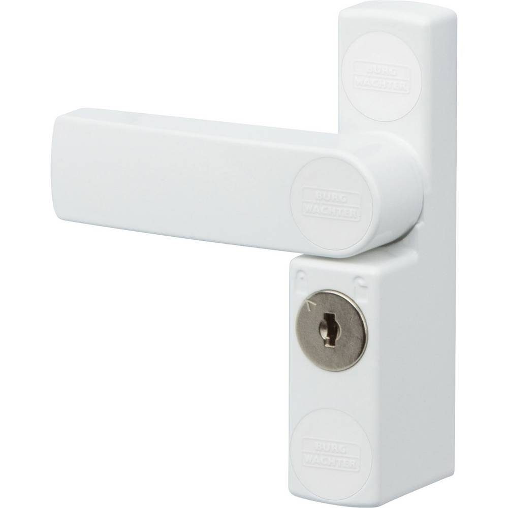 Burg Wächter Panzerriegel Fenstersicherung mit Einzelriegel Winsafe WS 11 W SB 38231