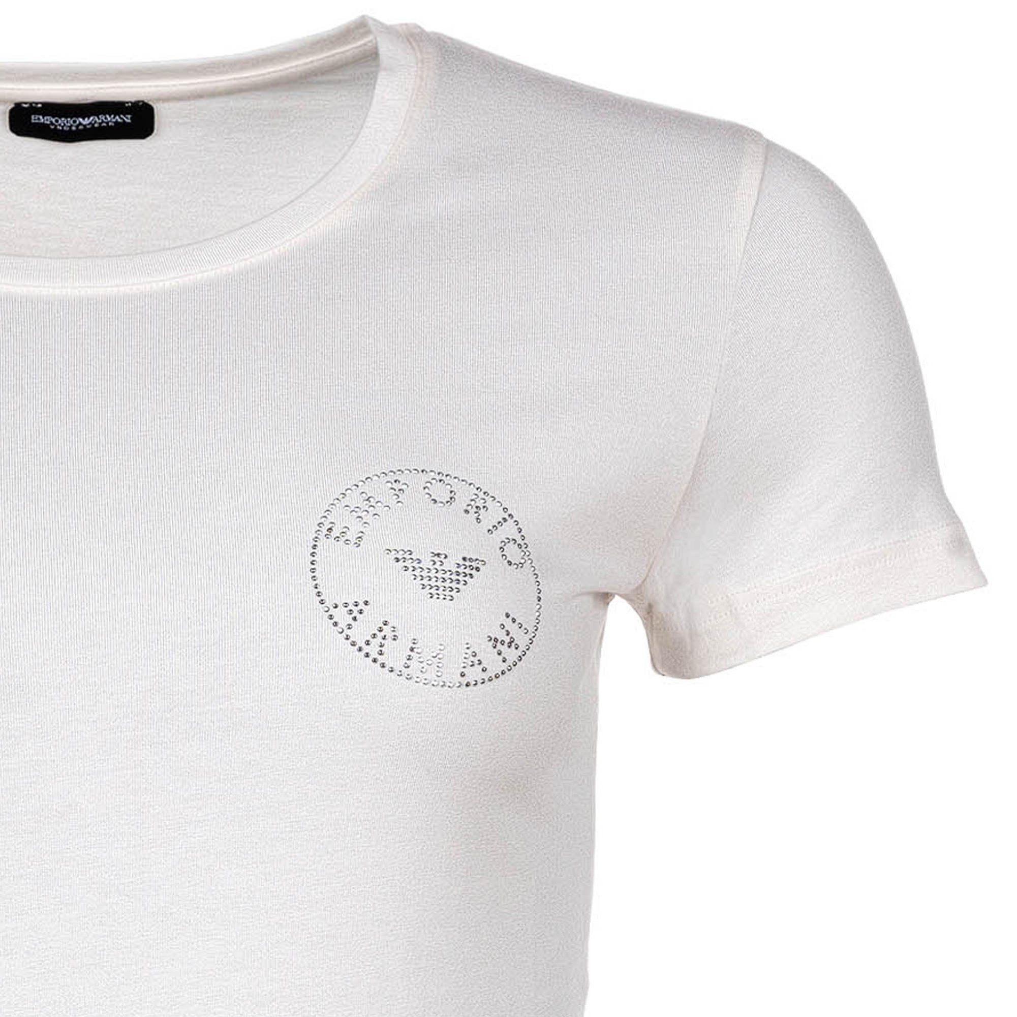 Emporio Armani T-Shirt Damen T-Shirt 1er Pack Baumwolle (Packung, 1er Pack)