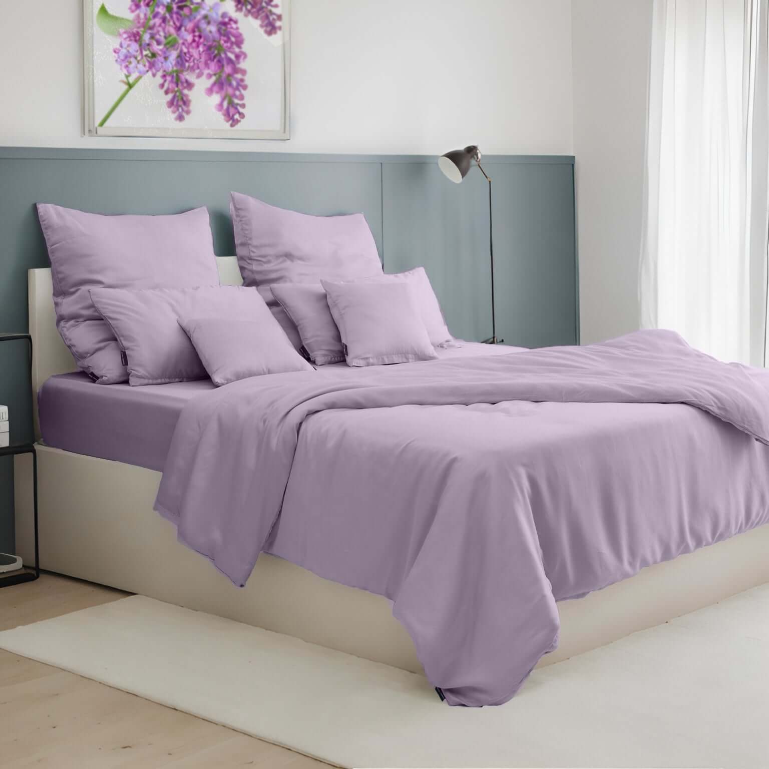 twenty:three® Bettbezug Lyocell Deckenbezug Flieder, Atmungsaktiv, günstig online kaufen