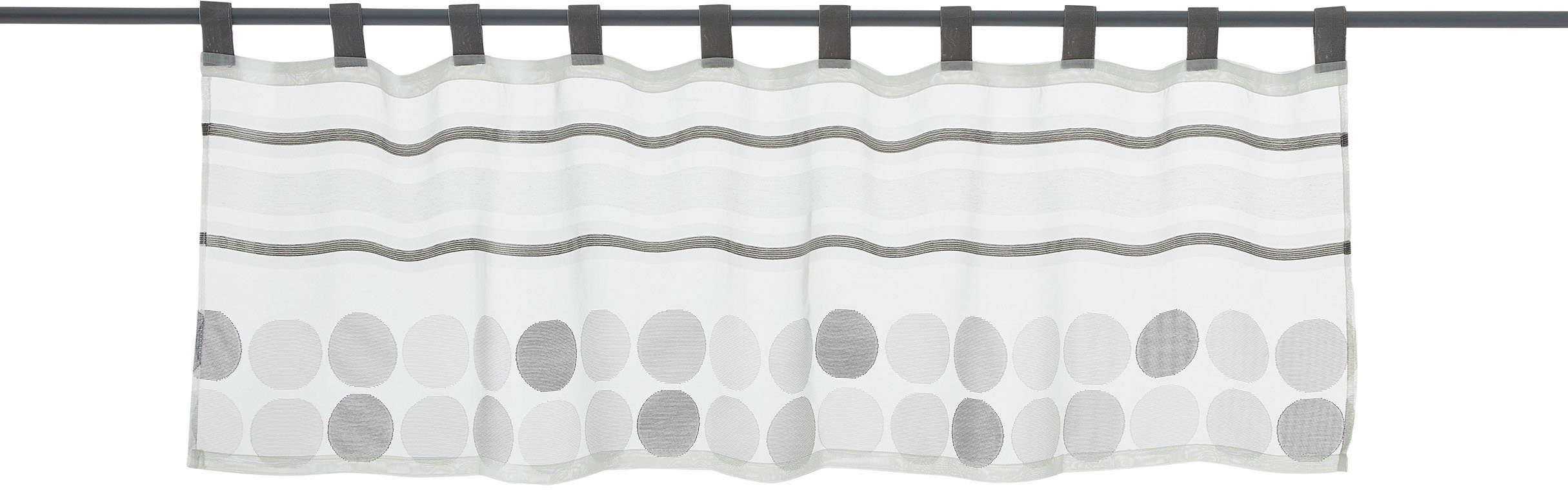 decolife Scheibengardine Malie, Schlaufen (1 St), günstig online kaufen