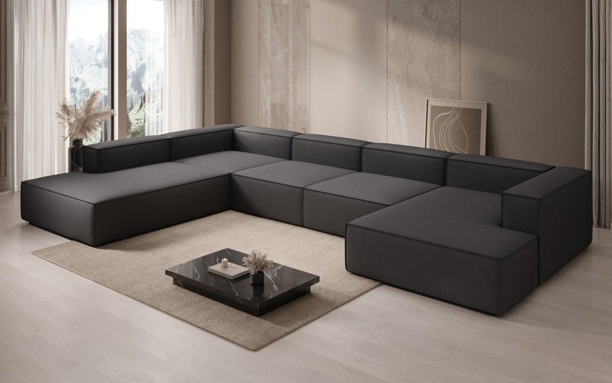 Luxusbetten24 Sofa Designer Sofa Lesley U günstig online kaufen