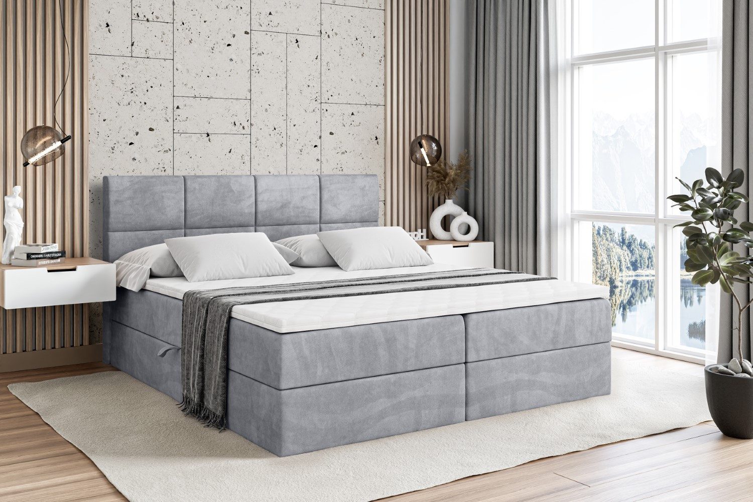 ALTDECOR Boxbett ARDENI (Multipocket-Matratze H4, H3 günstig online kaufen