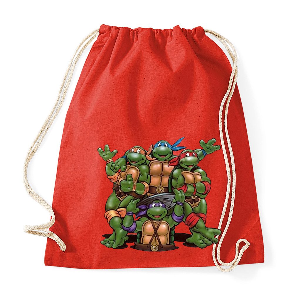 Turnbeutel Turtles Beutel Turnbeutel Ninja Schildkröten Freizeit Tasche Kults