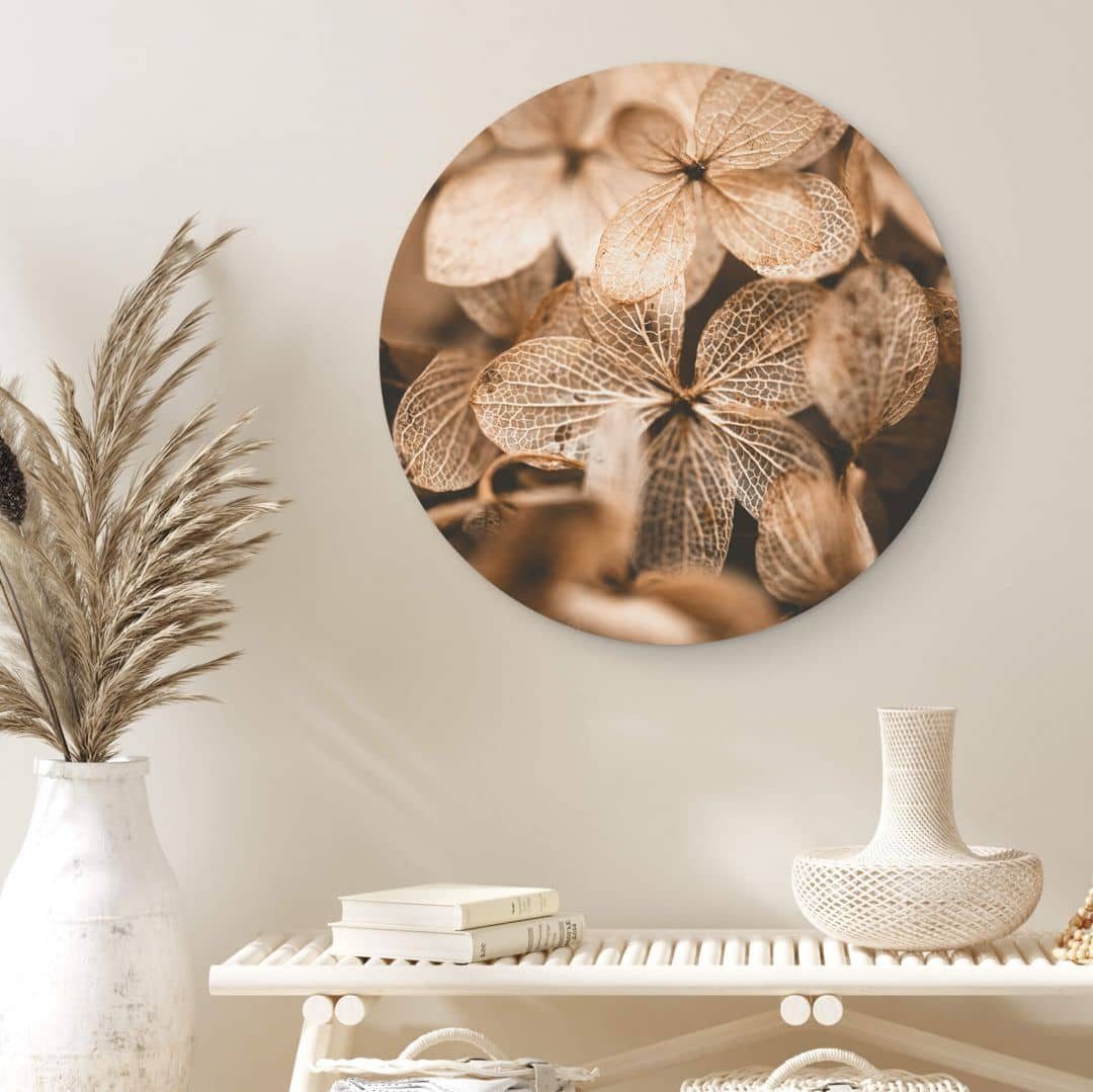 K&L Wall Art Gemälde Metallposter Rund günstig online kaufen