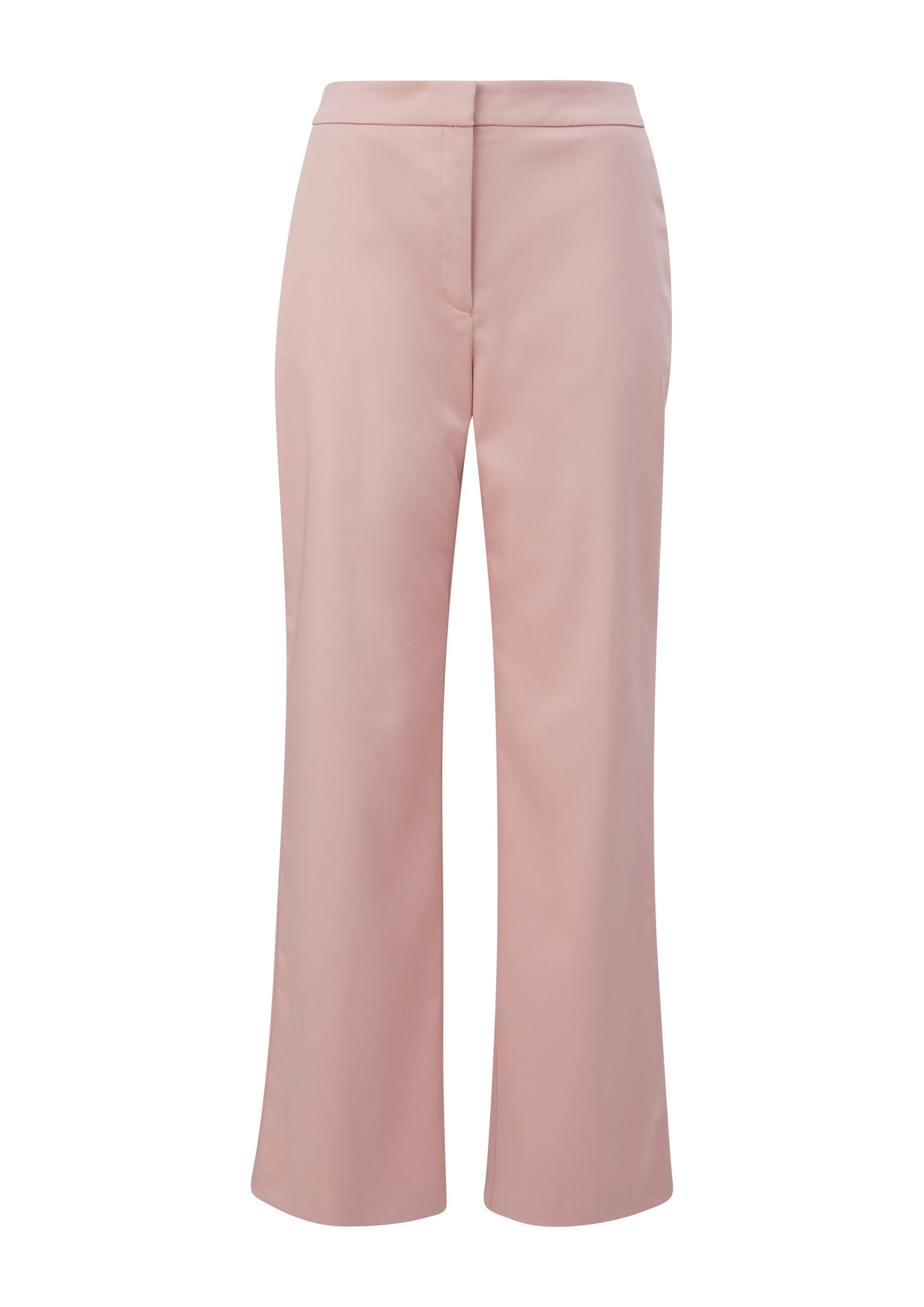 s.Oliver Chinos Hose Satinhose mit weitem günstig online kaufen