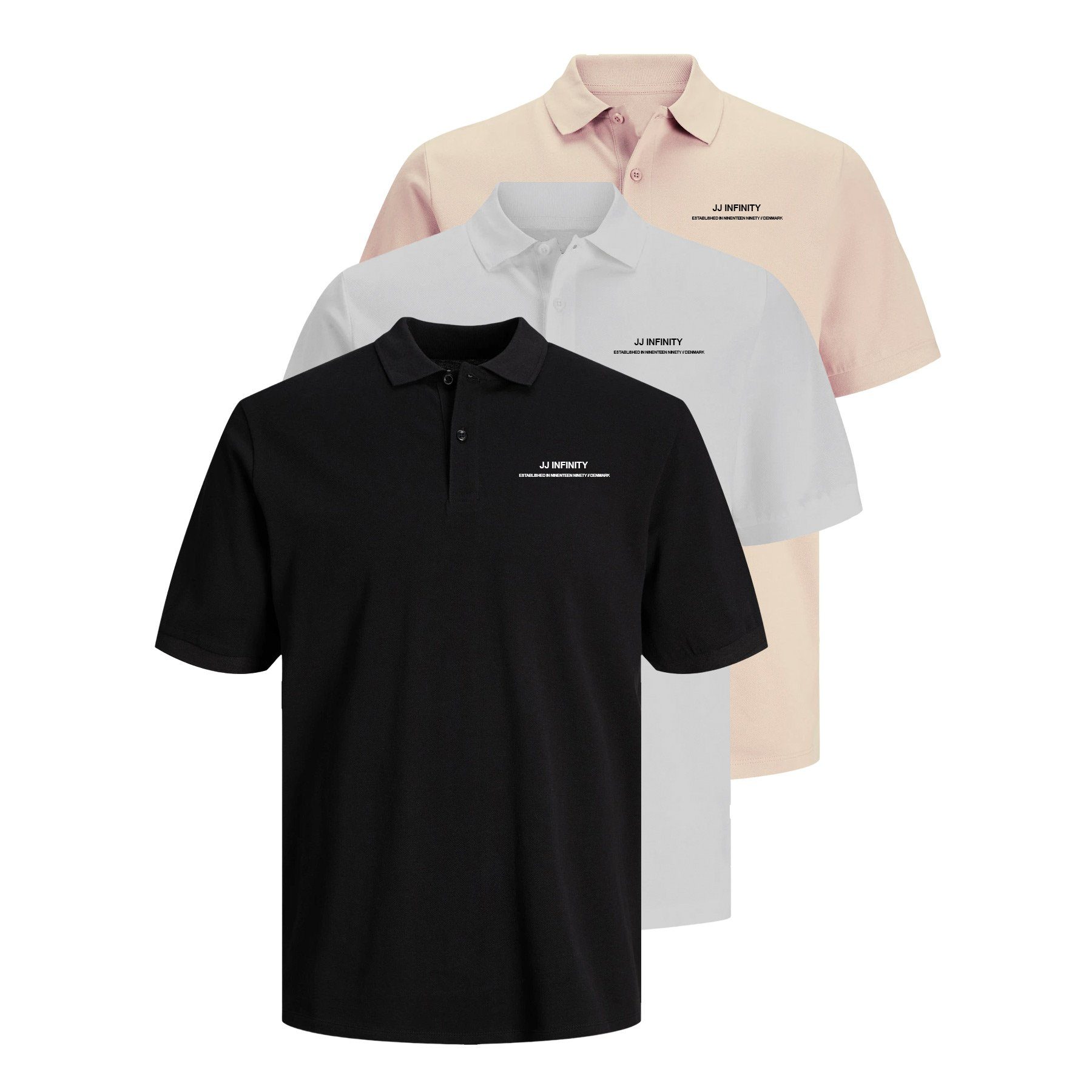 Poloshirt Pack 3er Jack 3 Jones &