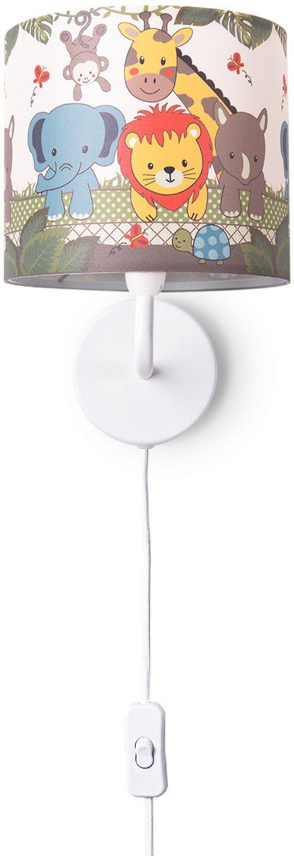 Paco Home Wandleuchte Diamond 634, LED fest integriert, Kinderlampe Innen M günstig online kaufen