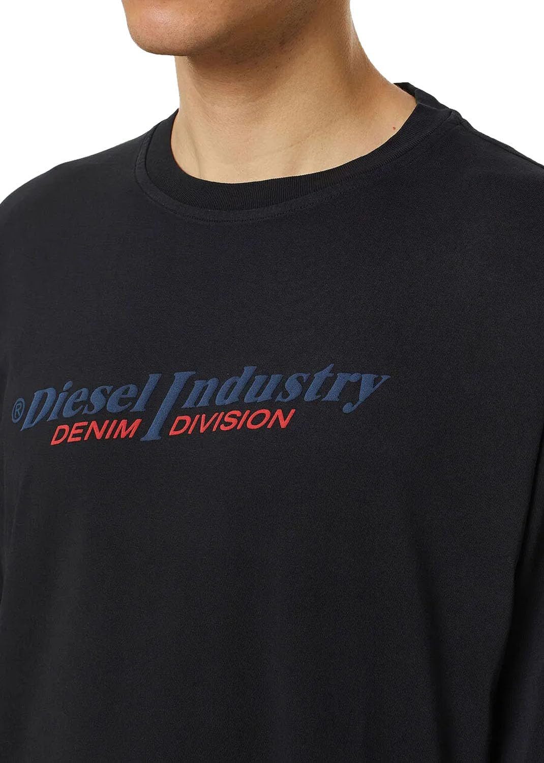 Diesel Longsleeve Diesel "T-Just-Ls-Ind Maglietta" Herren T-Shirt