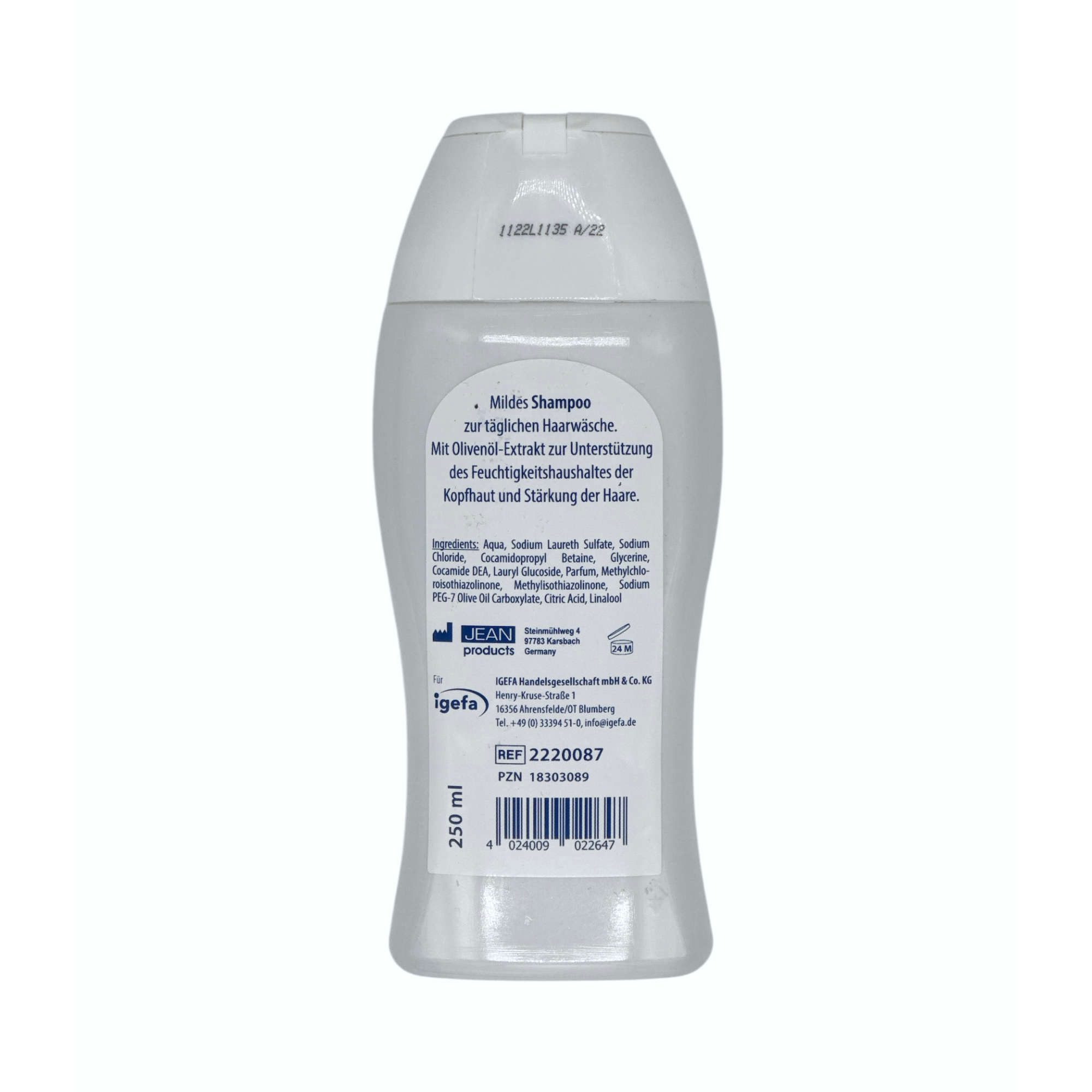 HydroVital Haarshampoo Hydrovital Classic - Shampoo - Olive - 250ml, 1-tlg.