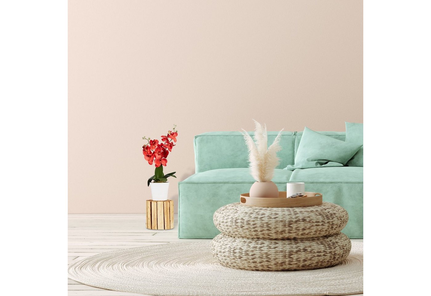 Thumbnail - relaxdays Blumenhocker aus Tannenholz