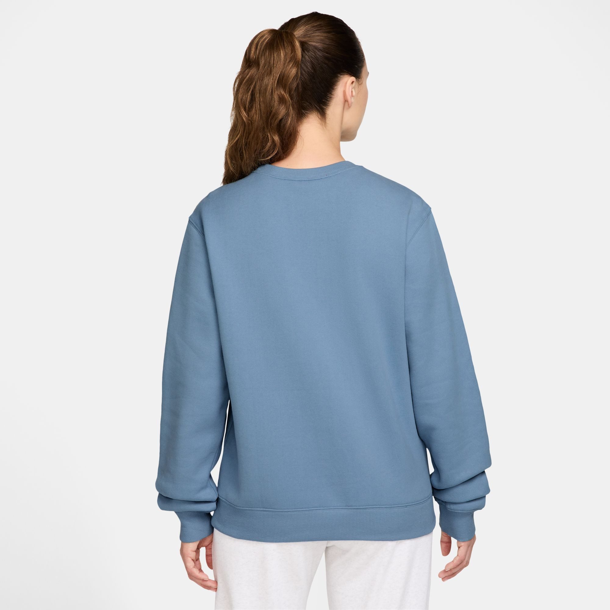 Nike Sportswear Sweatshirt W NK STDO FLC MW STD CREW mit Rundhalsausschnitt, in normaler Länge