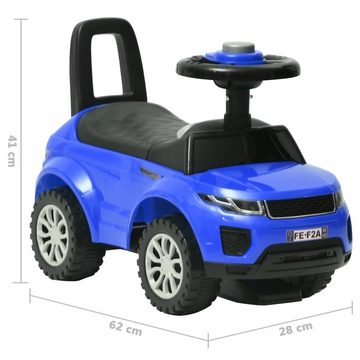 vidaXL Tretfahrzeug Kinderauto Blau
