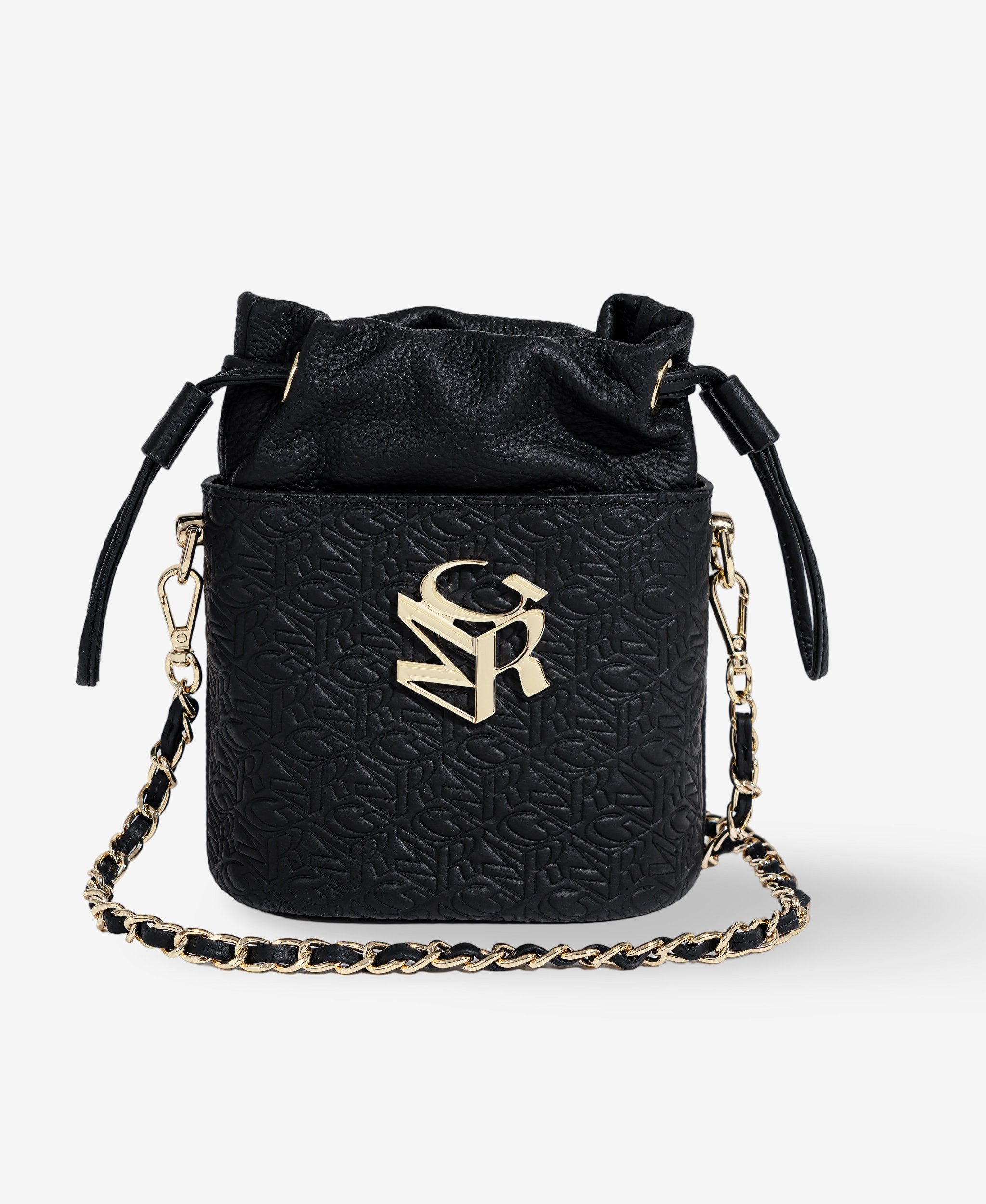 GLAMIRA Handtasche TechElegance Premier Schwarze Handytasche (1-tlg), echt Leder