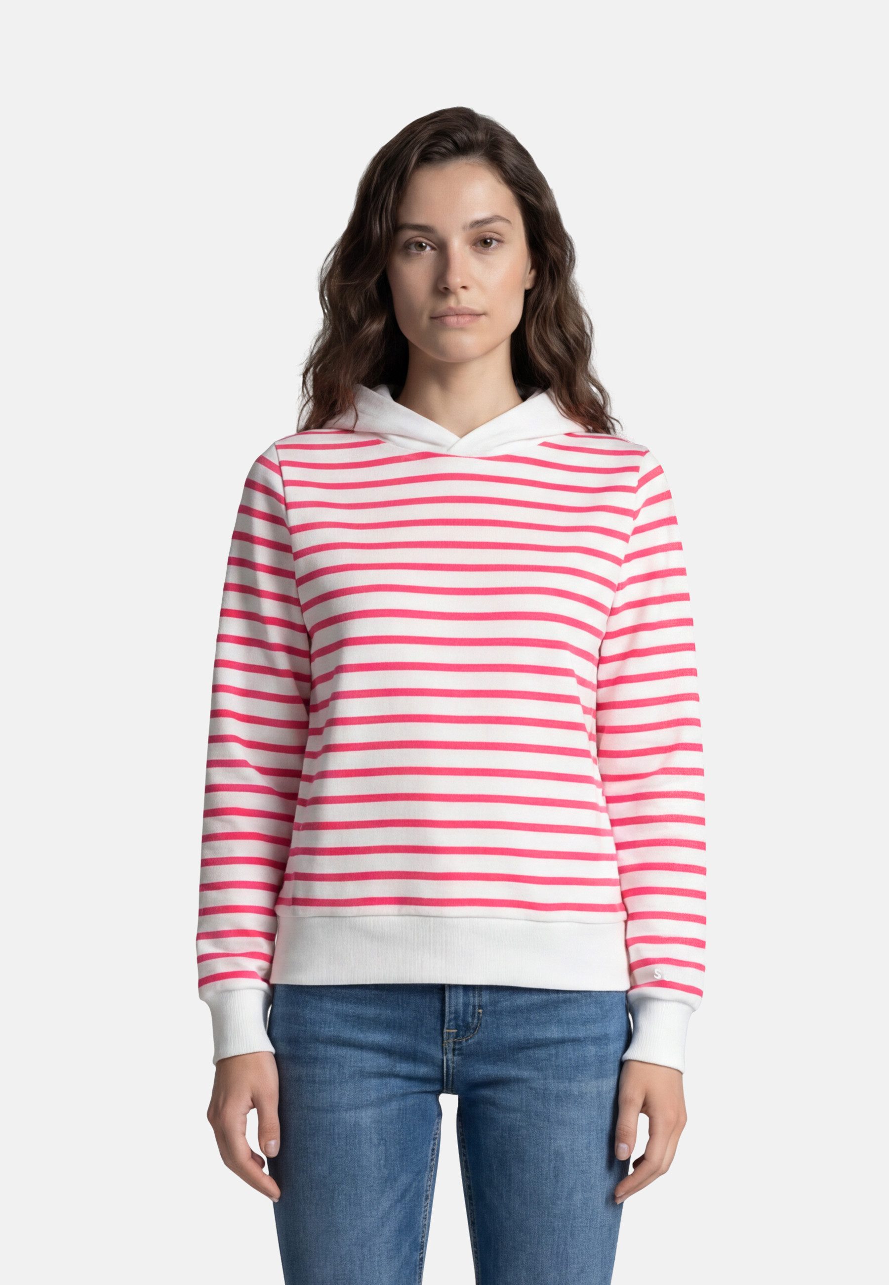 salzhaut Hoodie BAMMEL Damen normale Passform salzhaut Kapuzenpullover – bequemer Fit und nordisch klares Design