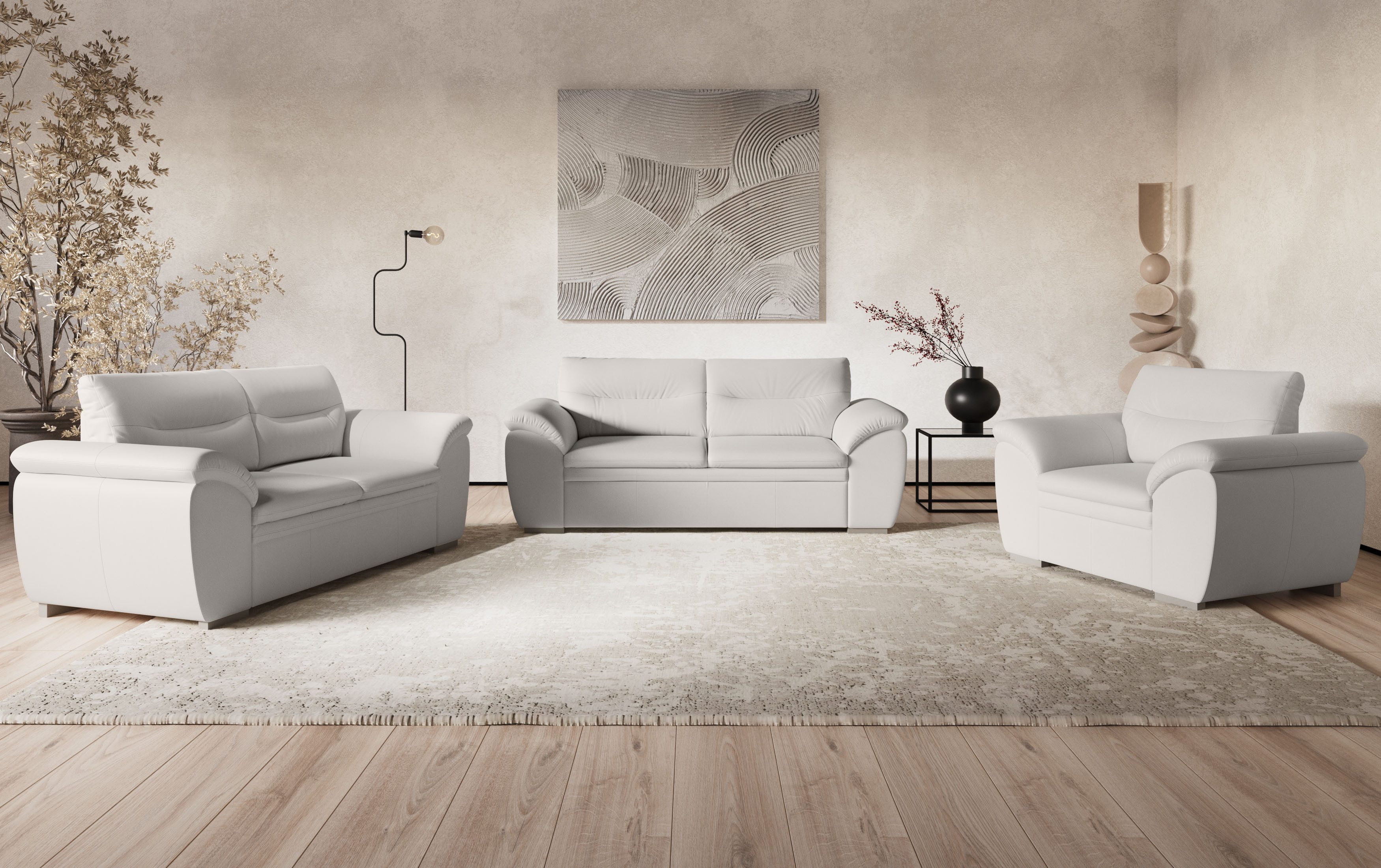 COTTA Sessel Leandra, Polstergarnitur, auch als Set erhältlich günstig online kaufen