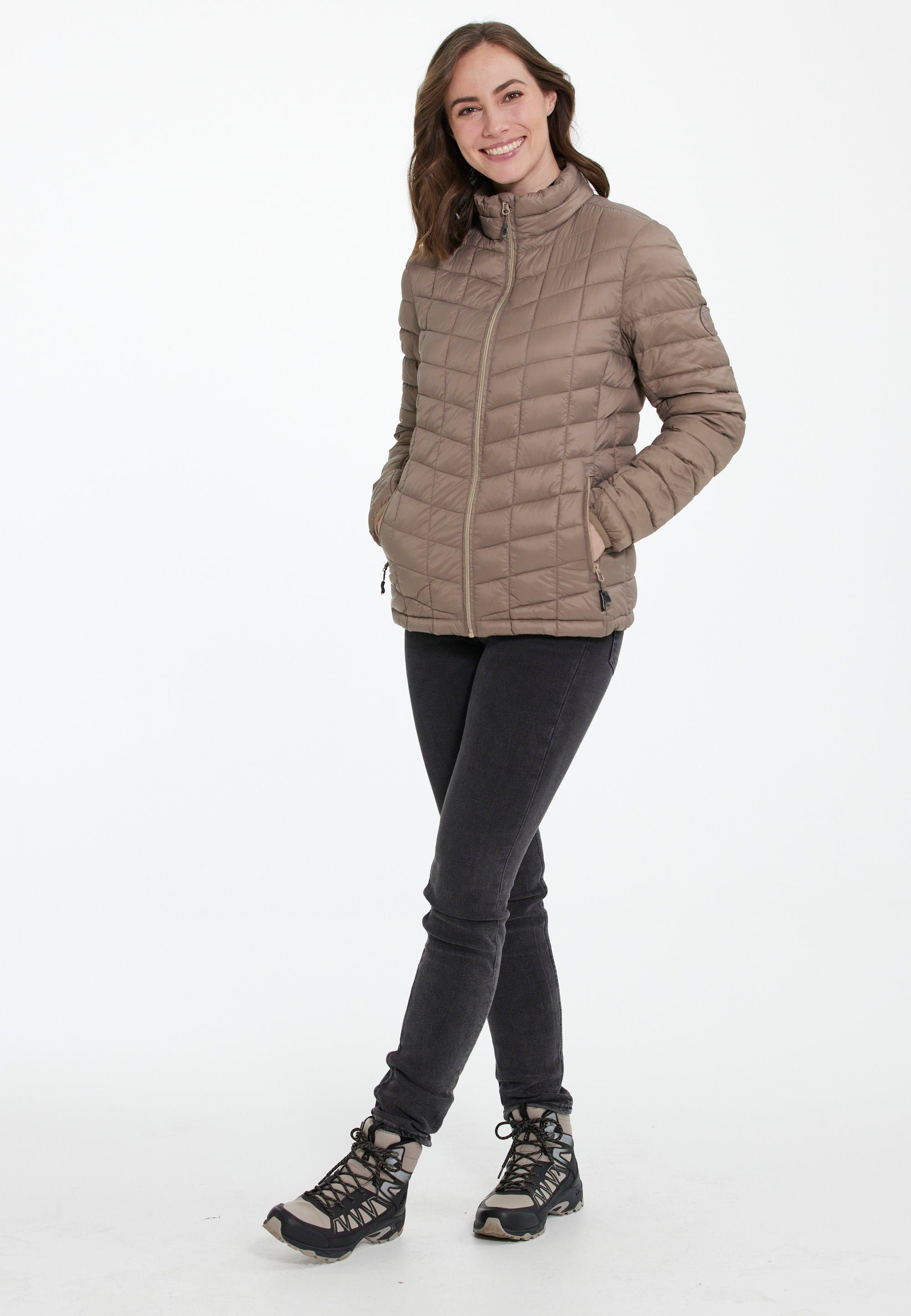 WHISTLER Outdoorjacke khaki in tollem Stepp-Design Kate