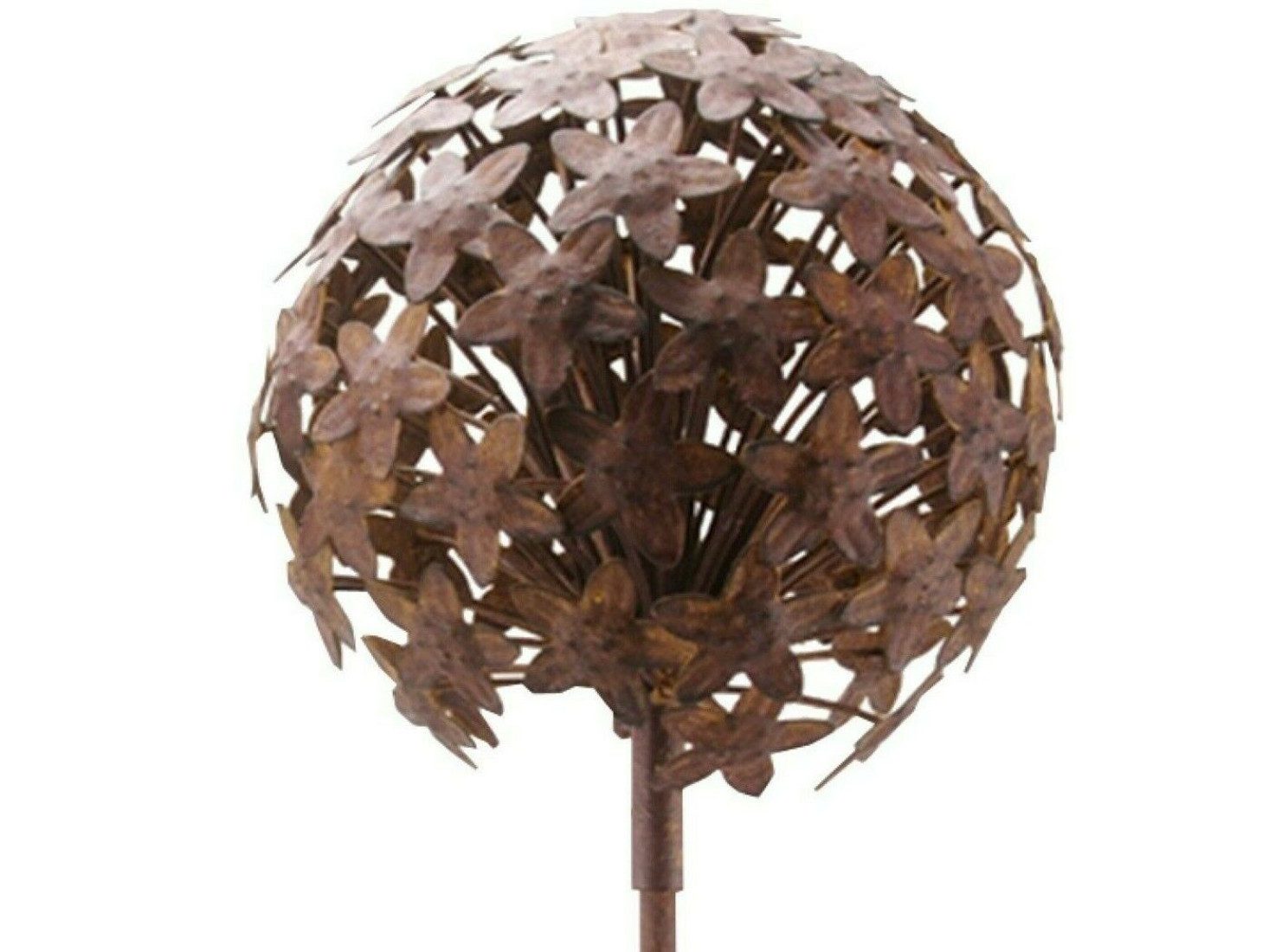 finehomegarden Gartenstecker Pflanzstecker Allium rusty "ArtFerro" günstig online kaufen