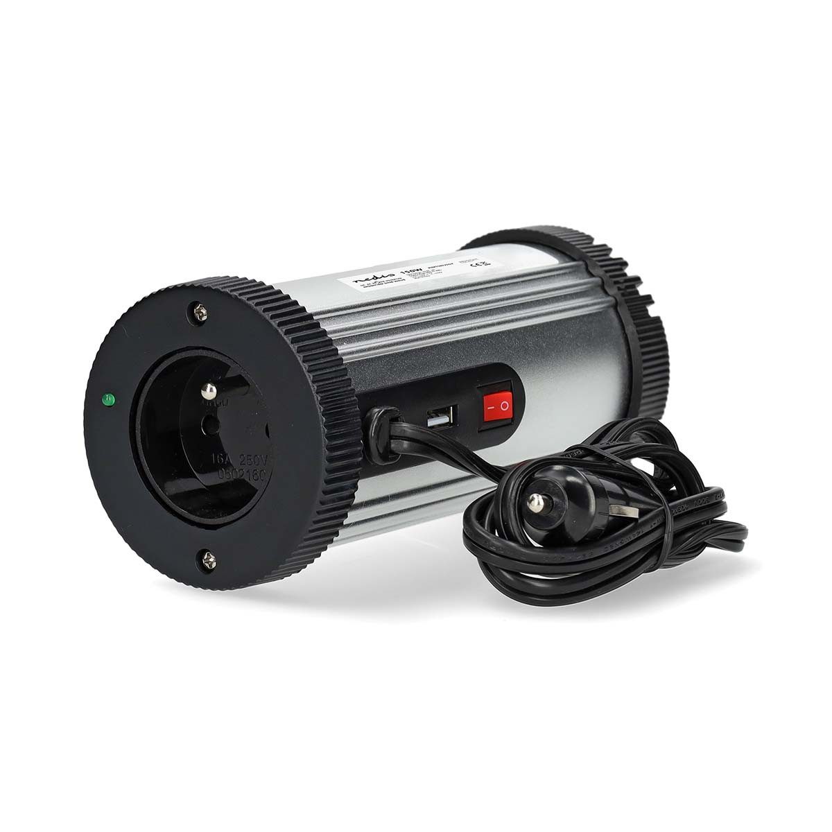 Nedis Stromerzeuger PIM15012EGY, (1-tlg), USB-A, Zigarettenanzünder, für unterwegs, intelligenter Schutz