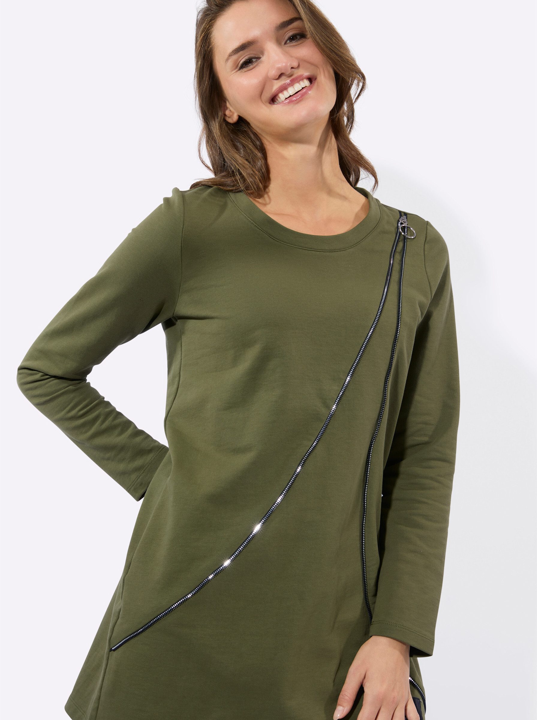 Witt Sweater Long-Sweatshirt Langarm