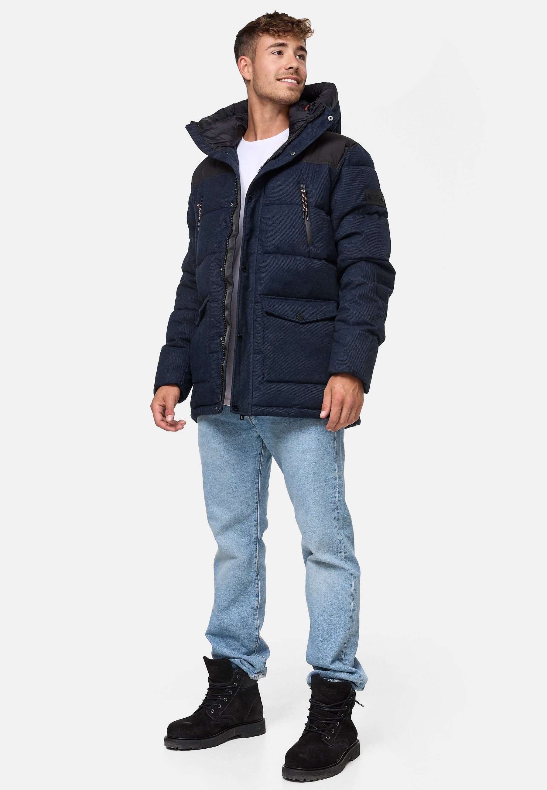 Krem Army Winterjacke Indicode