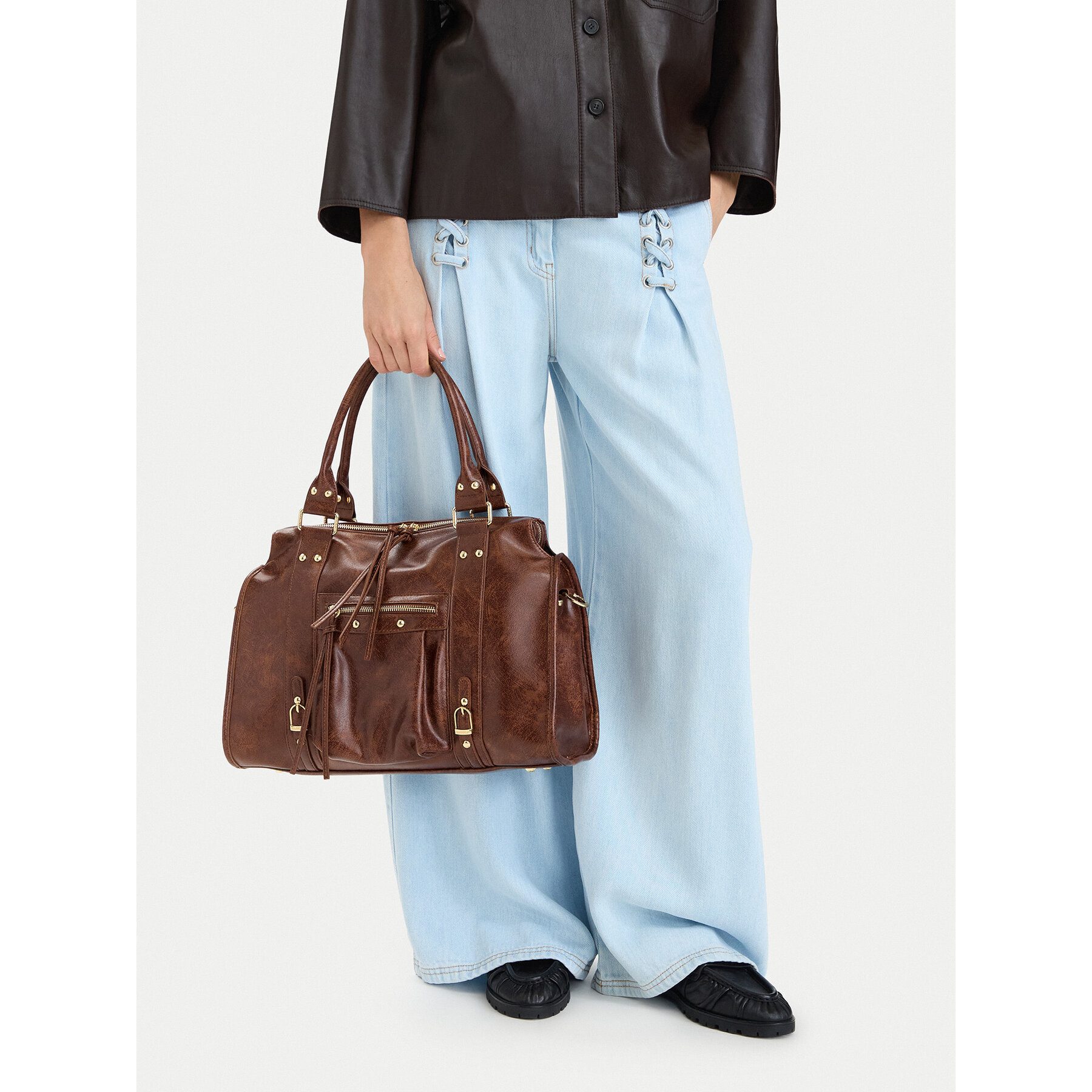 Badura Umhängetasche Badura Damen Tasche 5907964306993 Braun