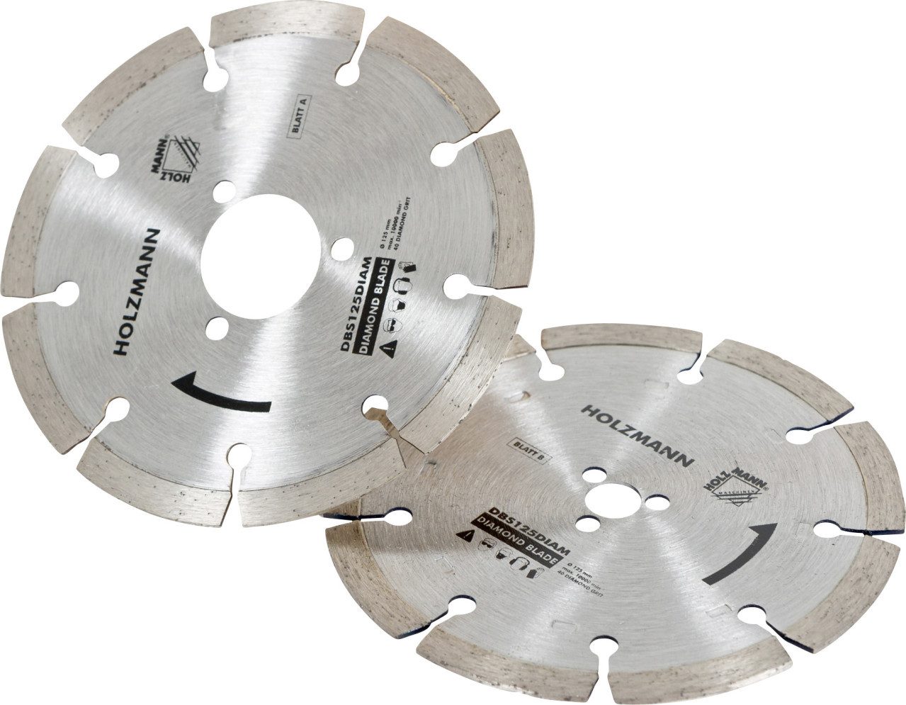 Holzmann Sägeblatt Holzmann Diamantersatzblatt DBS125DIAM 2-teilig Ø
