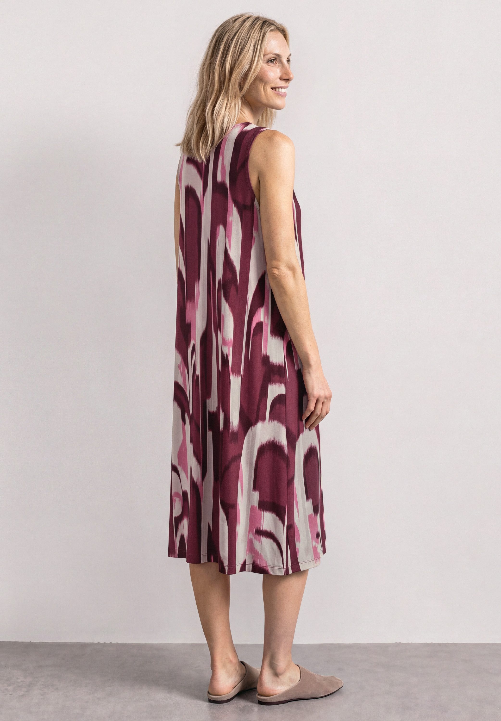 STREET ONE Midikleid aus Viskose