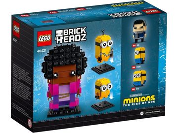 LEGO® Konstruktionsspielsteine LEGO® BrickHeadz 40421 Belle Bottom, Kevin & Bob, (309 St)