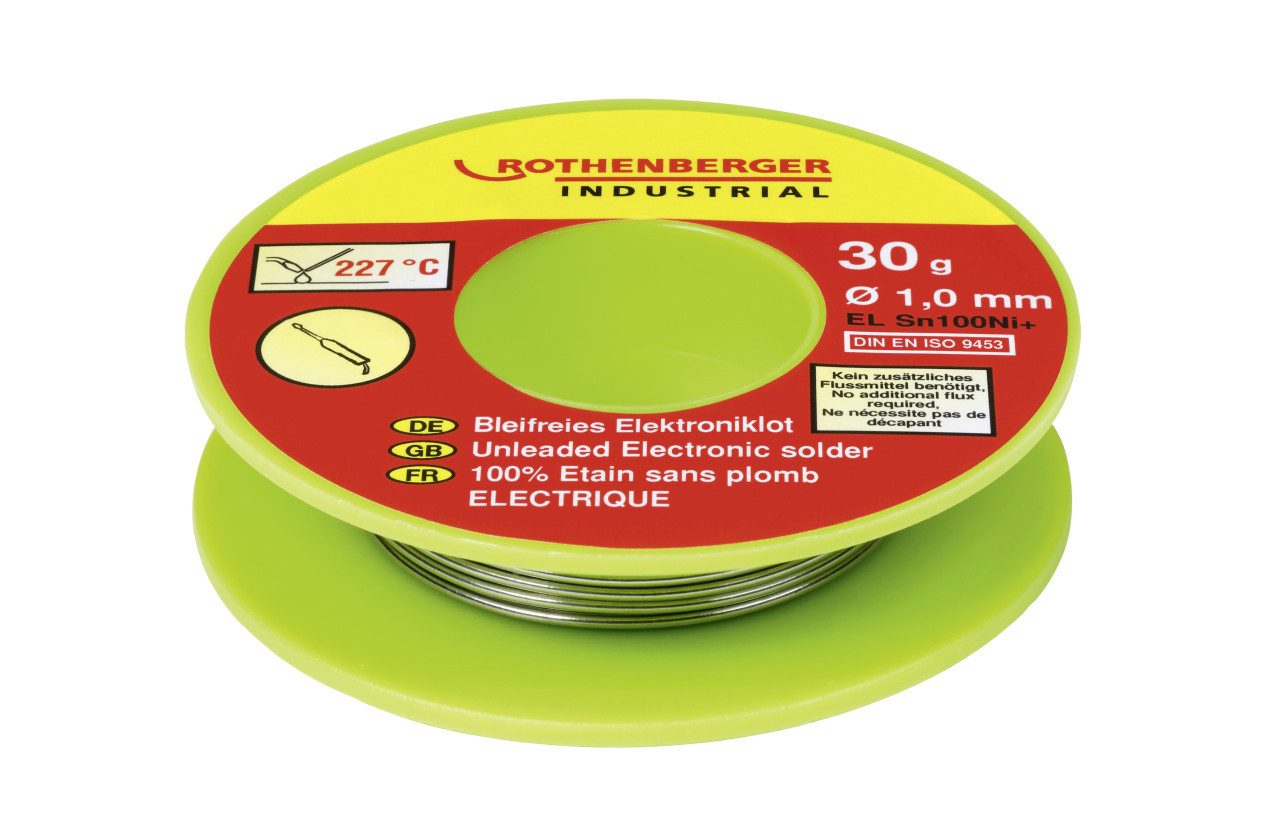 Rothenberger Lötkolben Rothenberger Elektroniklot 30 g bleifrei