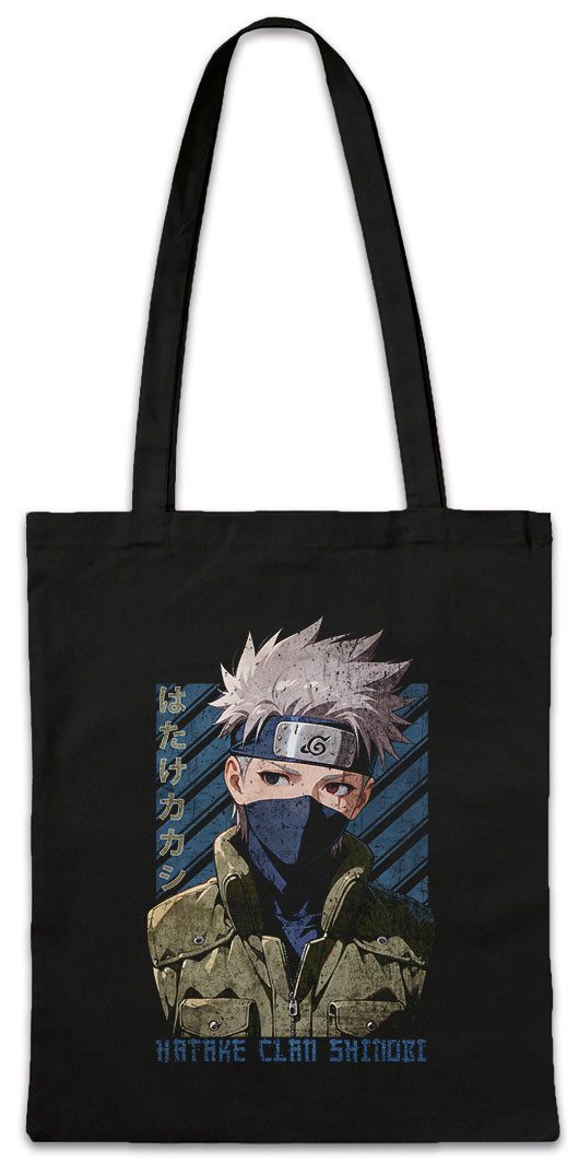 Urban Backwoods Beuteltasche Hatake Clan Stofftasche Shinobi System Anime Naruto Dattebayo Sakura (1-tlg), Kakashi Haruno Anime Sasuke